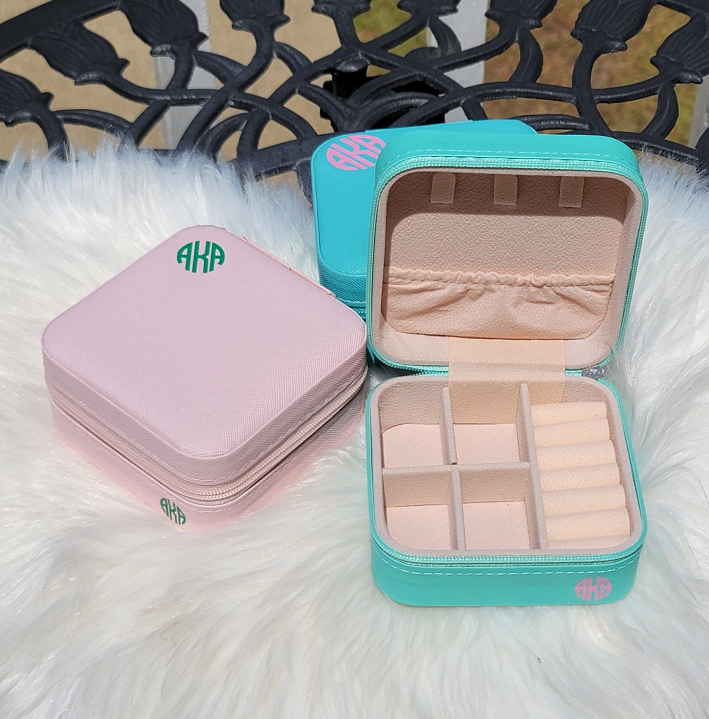 Small Alpha Kappa Alpha Jewelry Boxes Best For Traveling