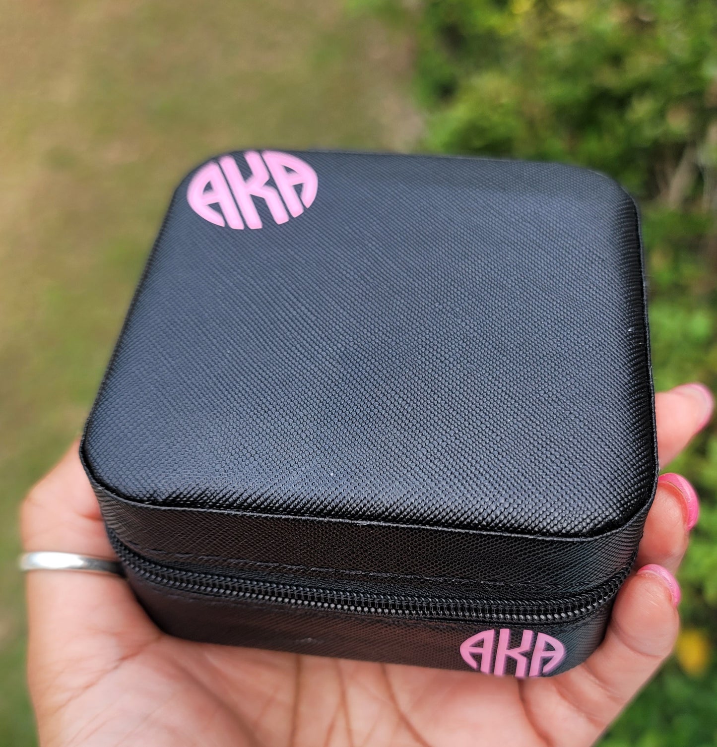 Small Alpha Kappa Alpha Jewelry Boxes Best For Traveling