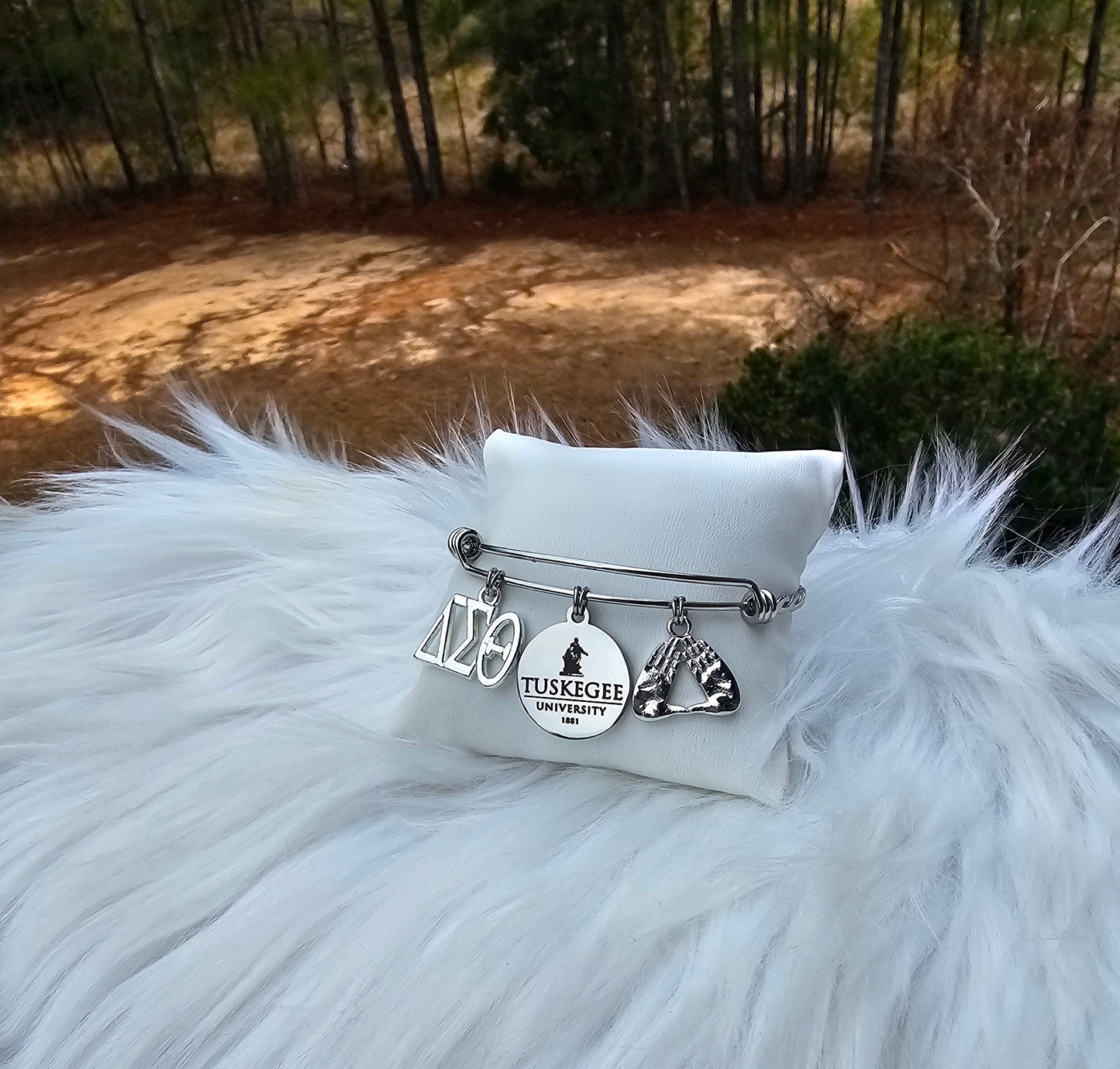 Tuskeegee University Bracelet Available In Gold and Silver
