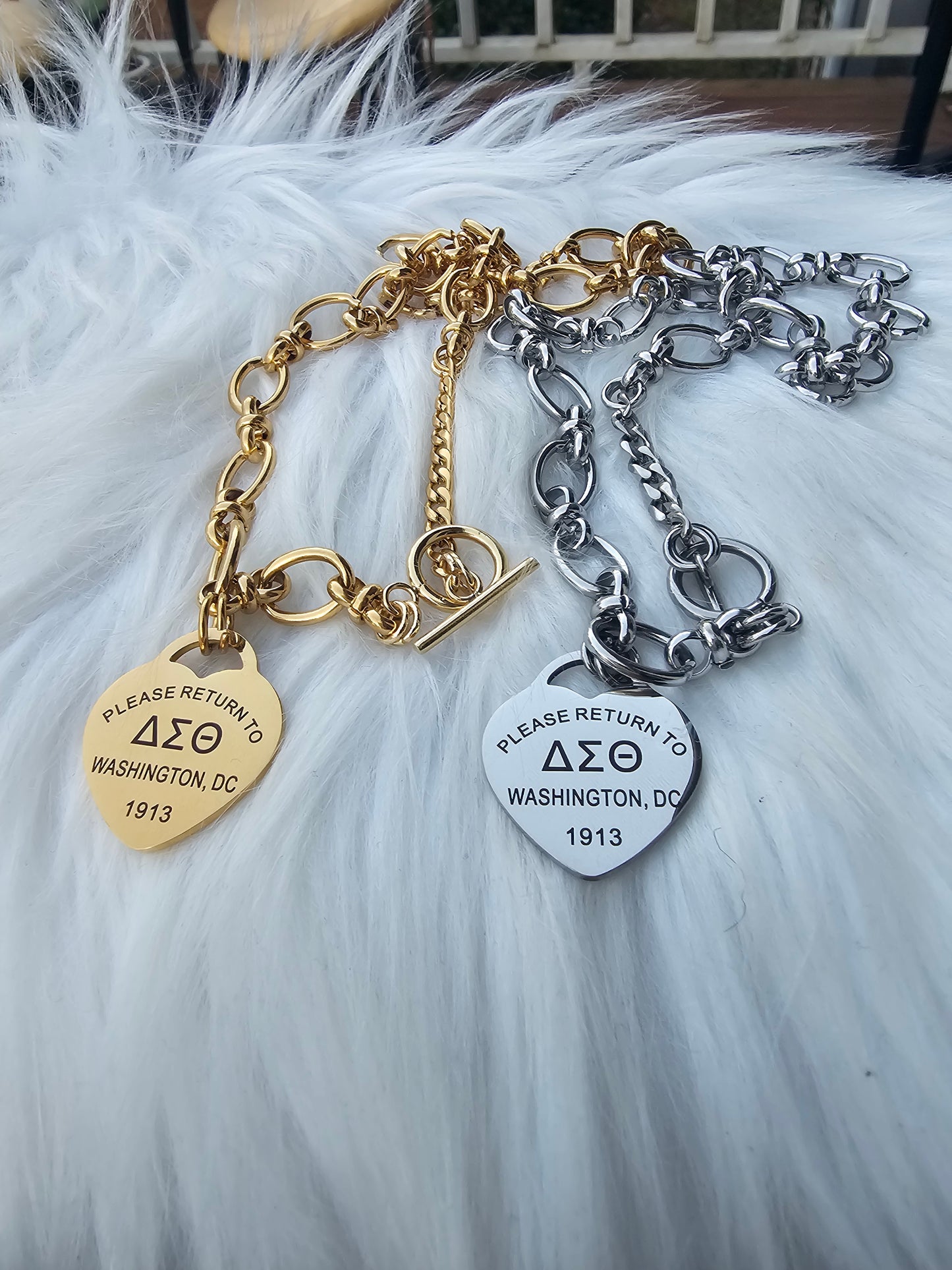 Bulk Customized Tiffany Inspired Necklaces Available In Gold & Silver