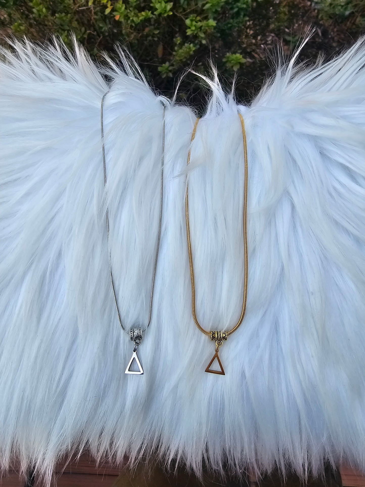 Delta Sigma Theta Sorority Necklace Available in Silver and Gold