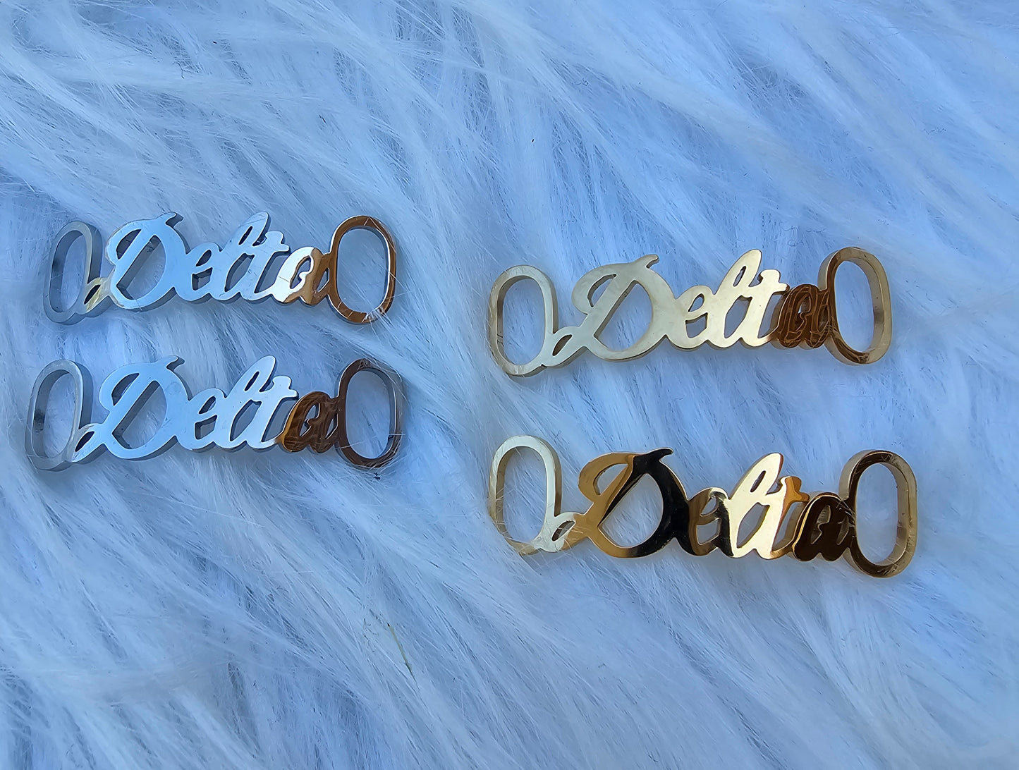 Delta Sigma Theta Shoe Charms