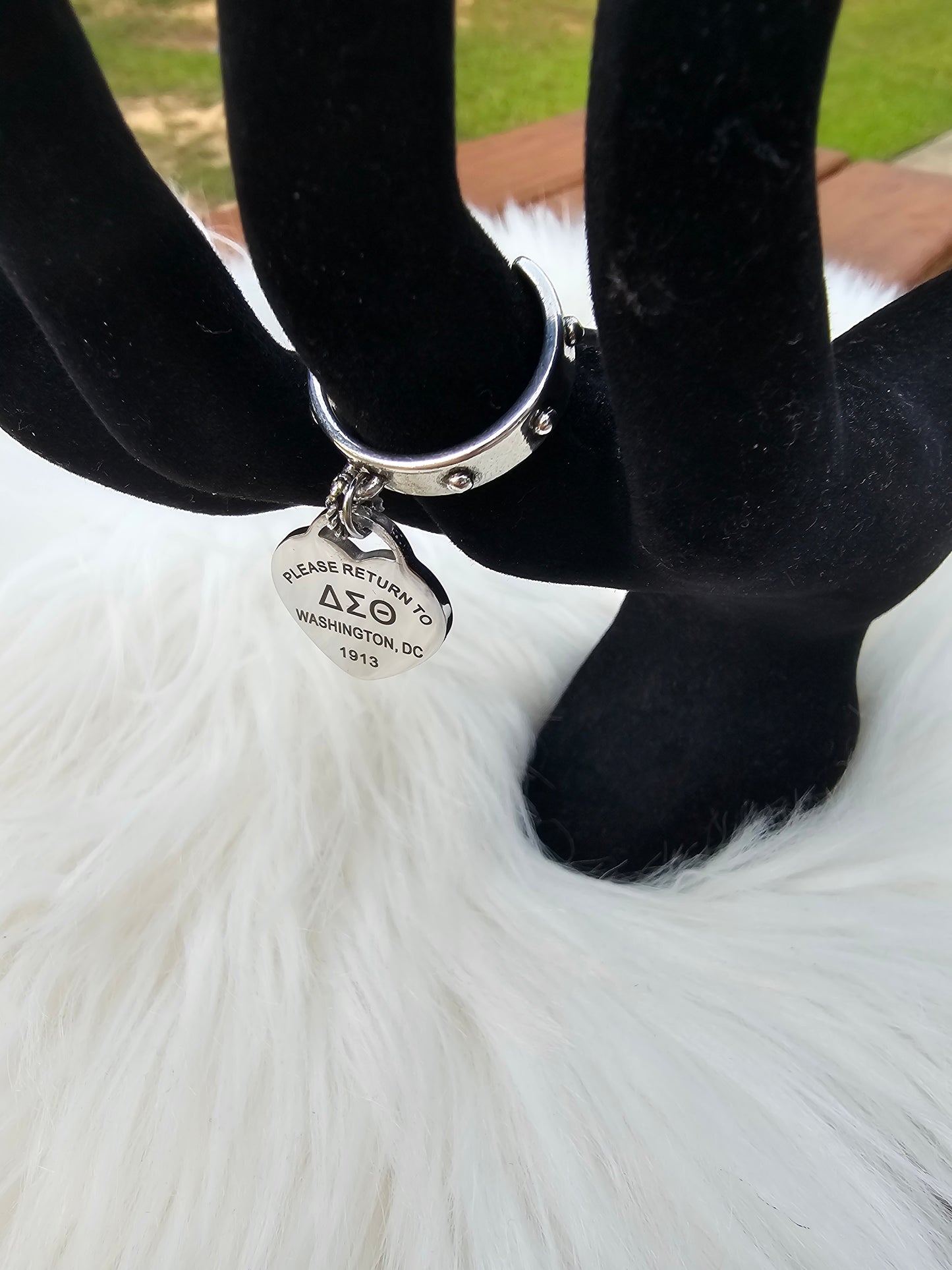 Delta Sigma Theta Adjustable Ring - DST Ring - Delta Ring - Sorority Jewelry - 1913 Ring - Sorority Ring
