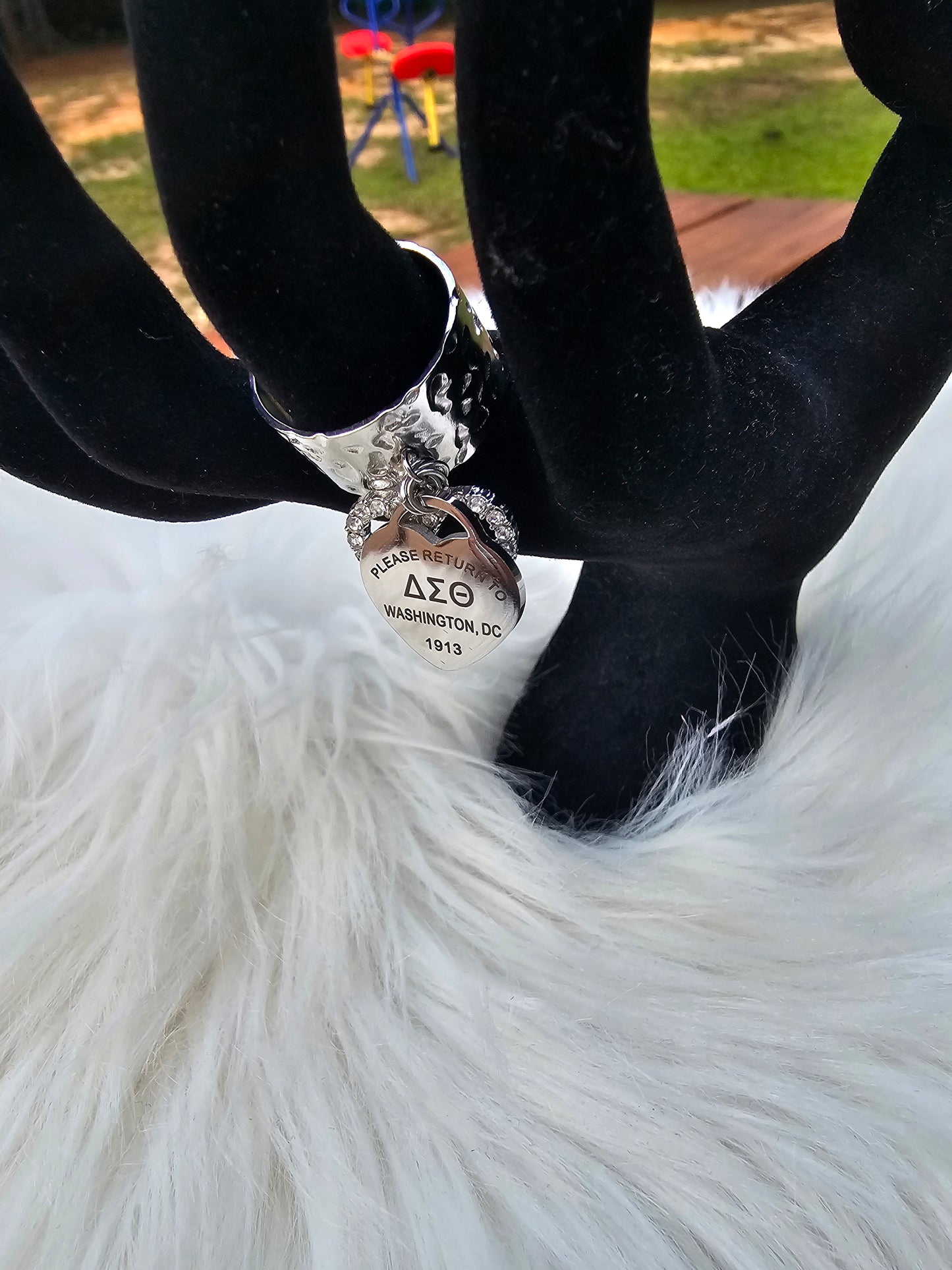 Delta Sigma Theta Adjustable Ring - DST Ring - Delta Ring - Sorority Jewelry - 1913 Ring - Sorority Ring