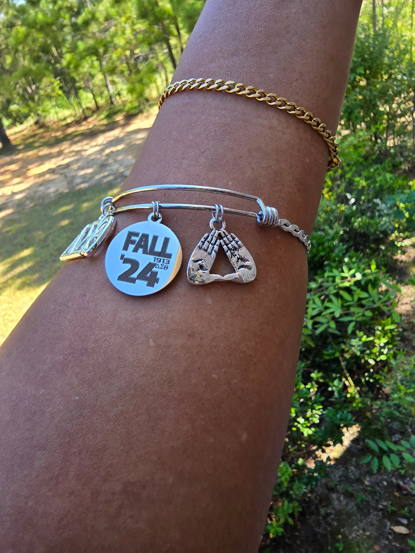 Delta Sigma Theta Fall 2024 Charm Bracelet