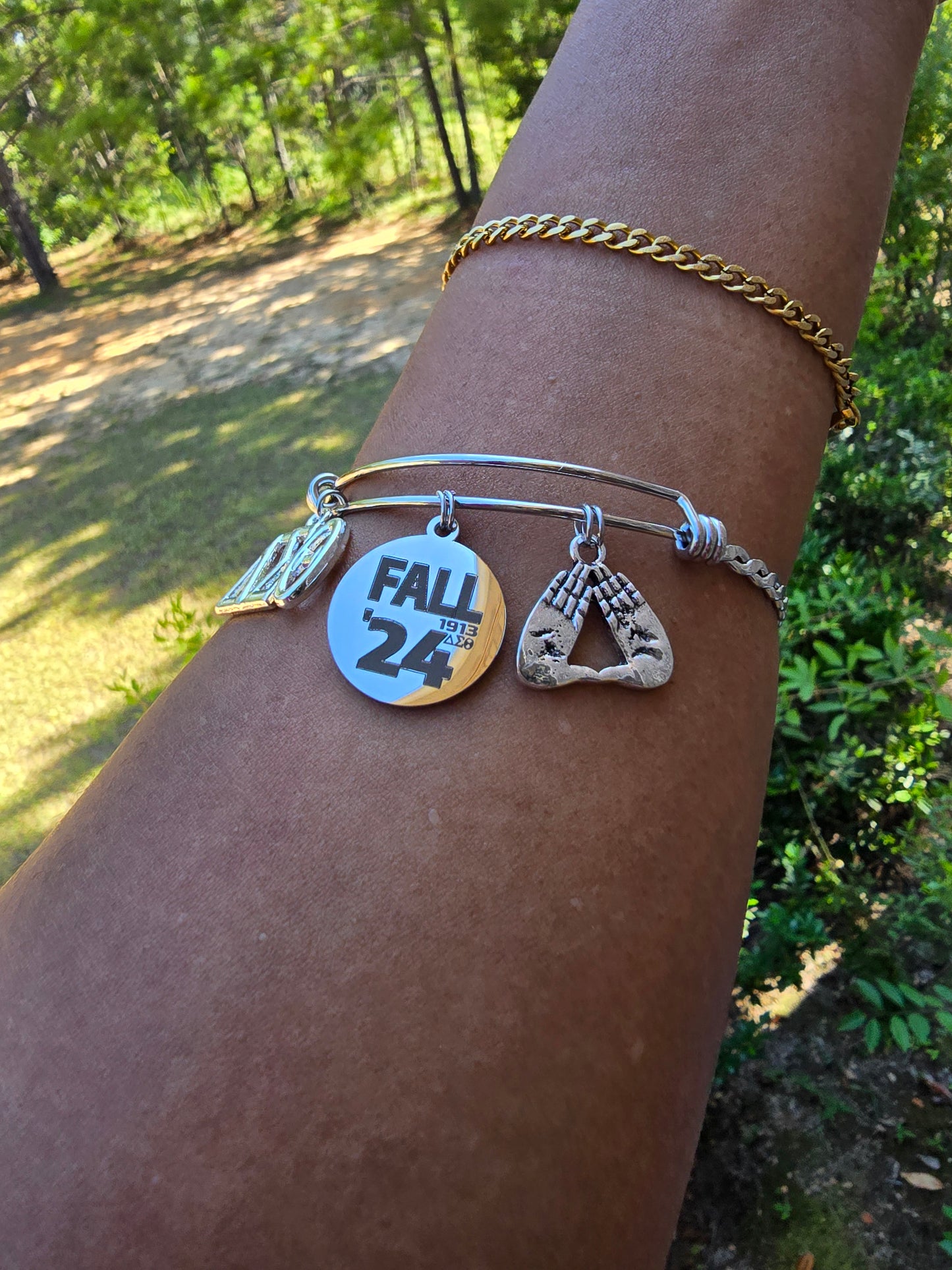 Delta Sigma Theta Fall 2024 Charm Bracelet