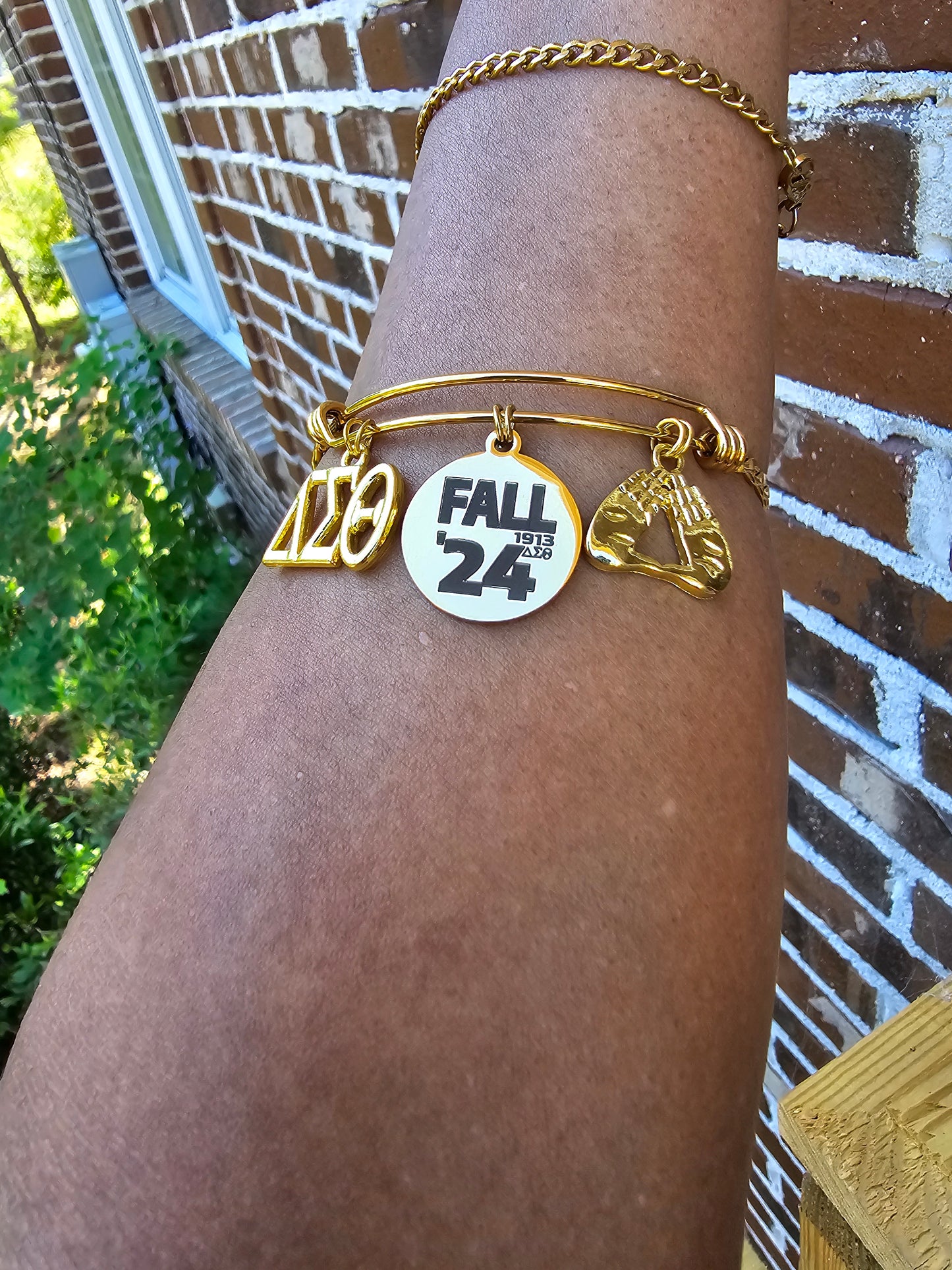 Delta Sigma Theta Fall 2024 Charm Bracelet
