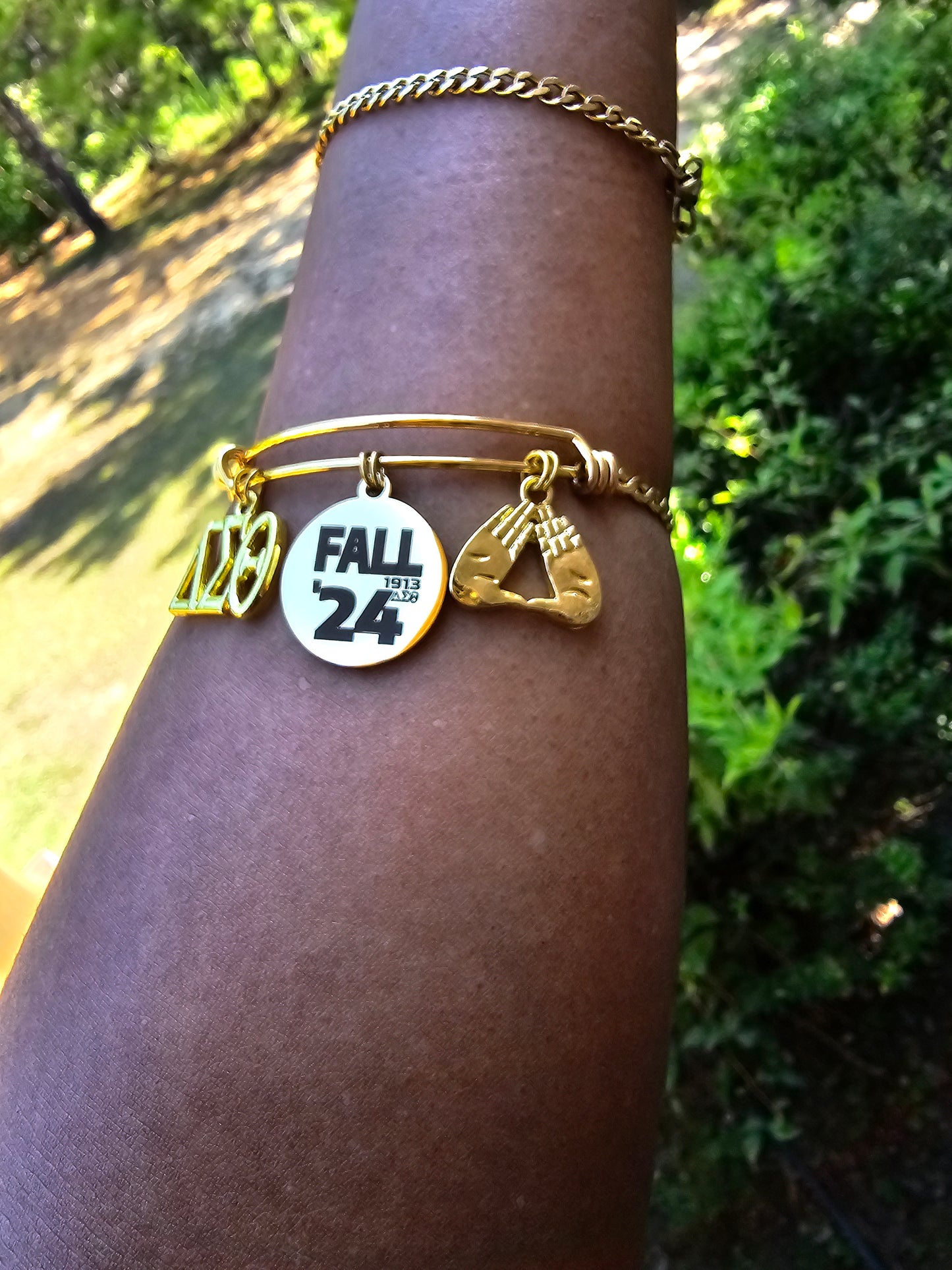 Delta Sigma Theta Fall 2024 Charm Bracelet