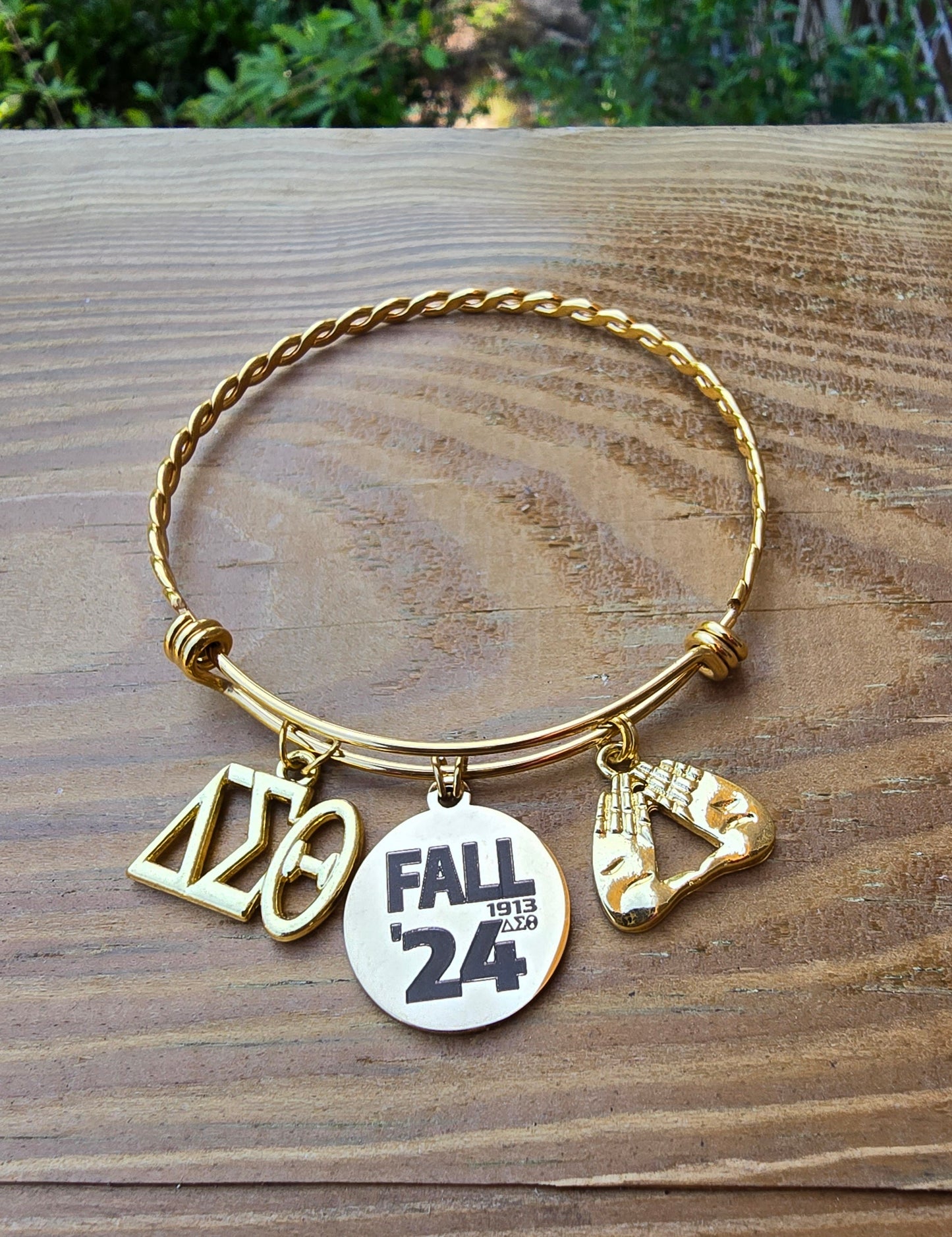 Delta Sigma Theta Fall 2024 Charm Bracelet