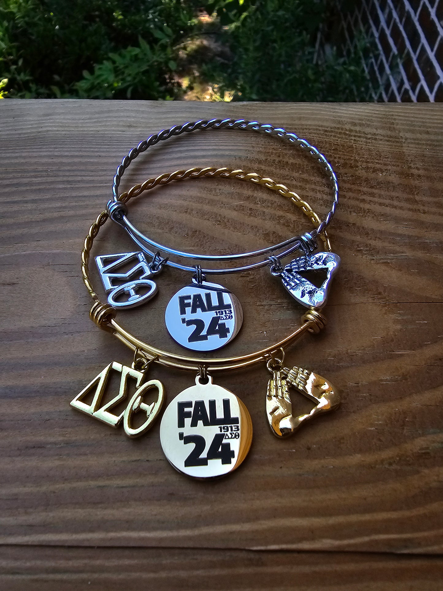 Delta Sigma Theta Fall 2024 Charm Bracelet