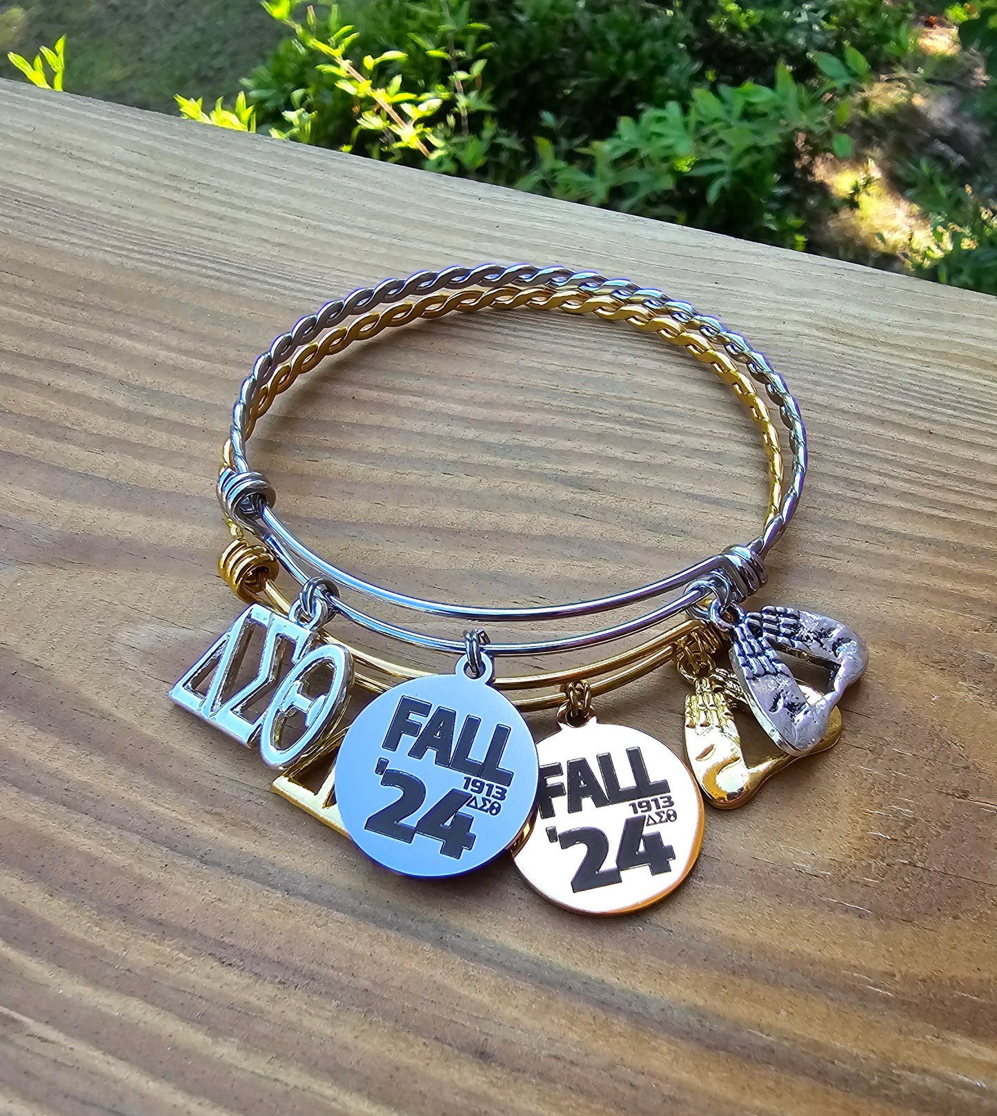 Delta Sigma Theta Fall 2024 Charm Bracelet
