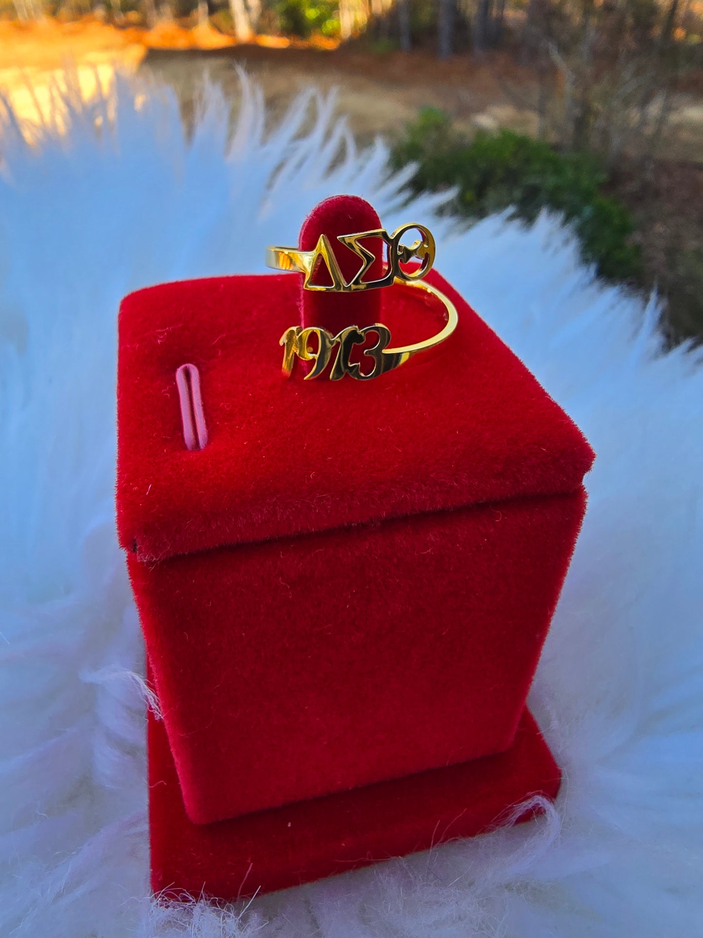 ΔΣΘ 1913 Adjustable Ring - DST Ring - Delta Ring - Sorority Jewelry - 1913 Ring - Sorority Ring