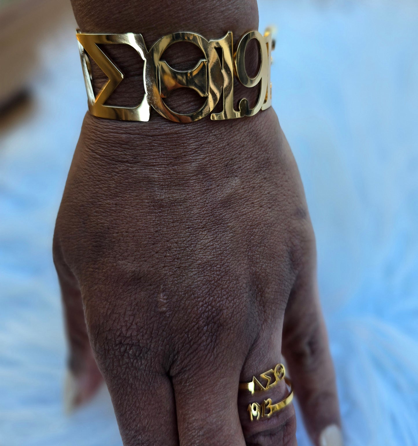 ΔΣΘ 1913 Adjustable Ring - DST Ring - Delta Ring - Sorority Jewelry - 1913 Ring - Sorority Ring