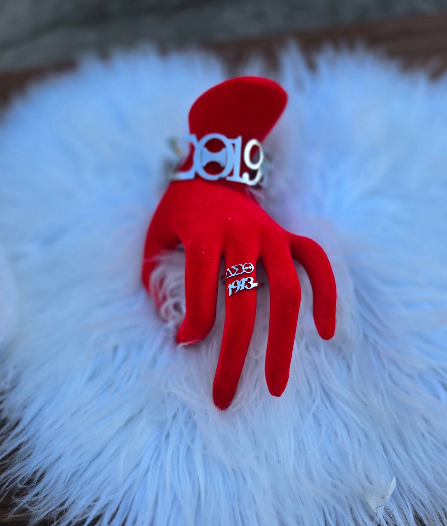 Delta Sigma Theta 1913 Sorority Cuff Bracelet