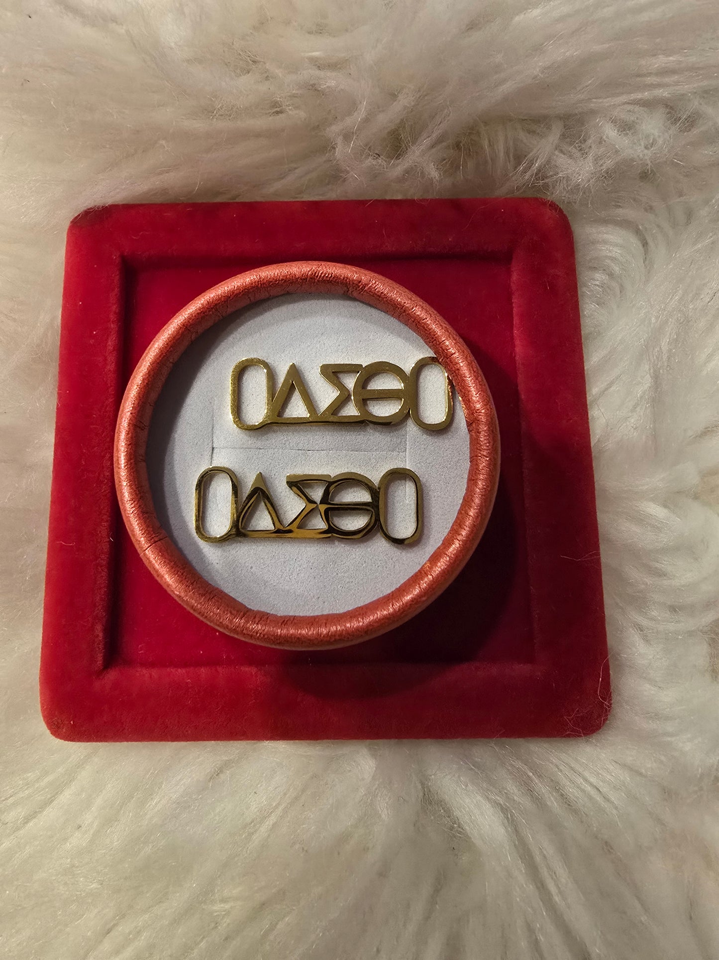 Delta Sigma Theta Shoe Charms