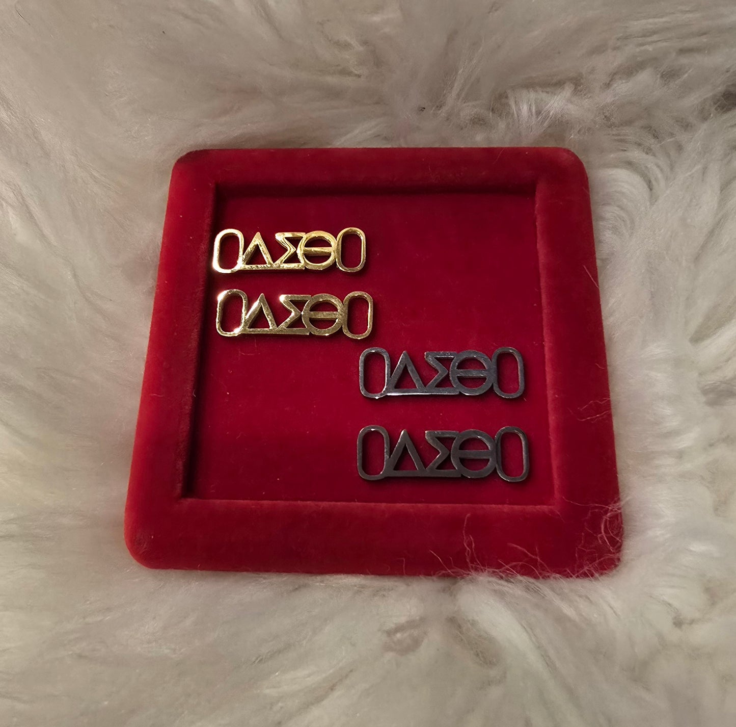 Delta Sigma Theta Shoe Charms