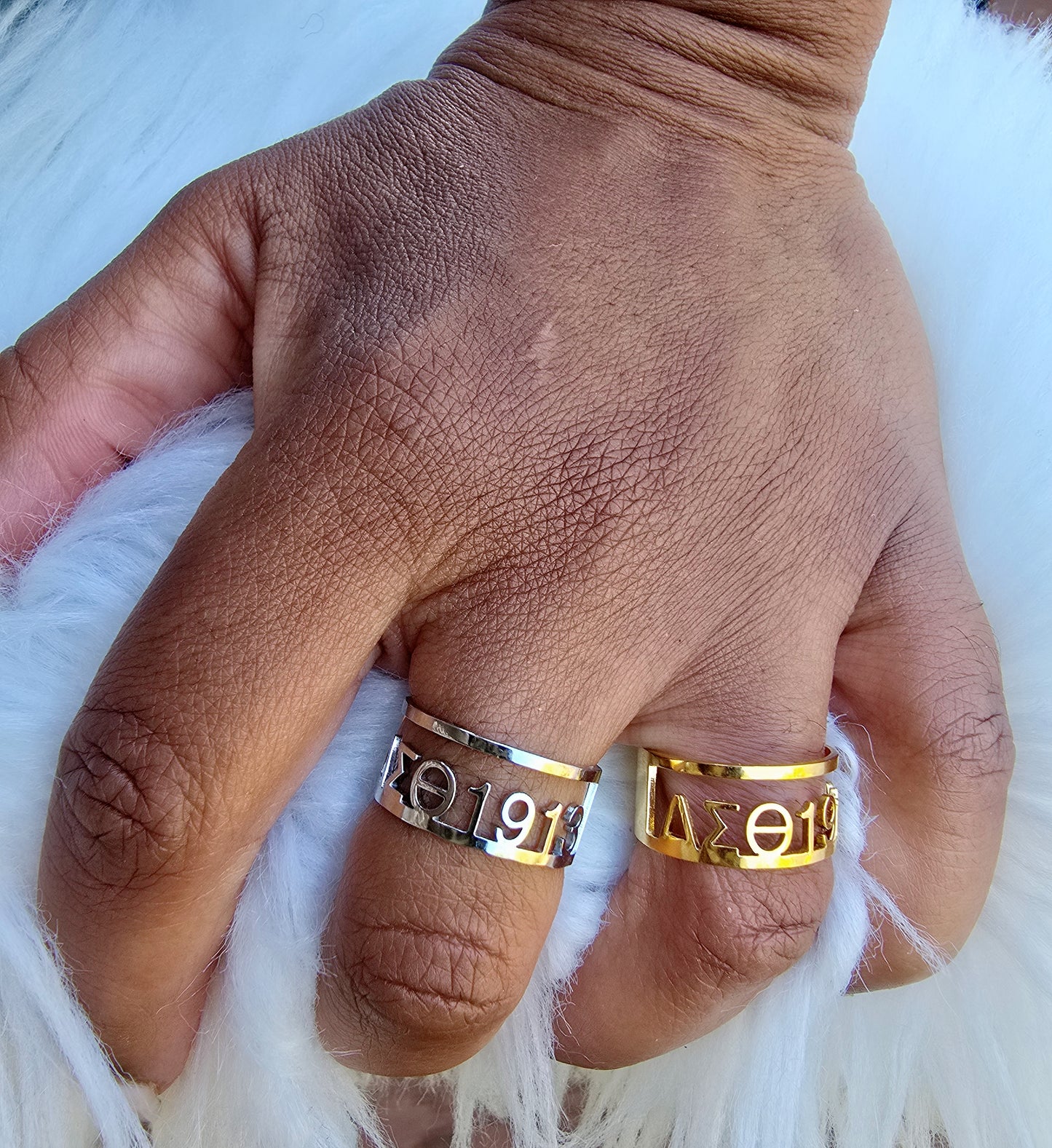 ΔΣΘ 1913 Adjustable Ring - DST Ring - Delta Ring - Sorority Jewelry - 1913 Ring - Sorority Ring
