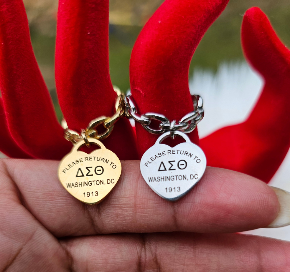 Delta Sigma Theta Adjustable Ring - DST Ring - Delta Ring - Sorority Jewelry - 1913 Ring - Sorority Ring
