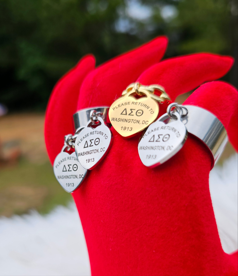 Delta Sigma Theta Adjustable Ring - DST Ring - Delta Ring - Sorority Jewelry - 1913 Ring - Sorority Ring