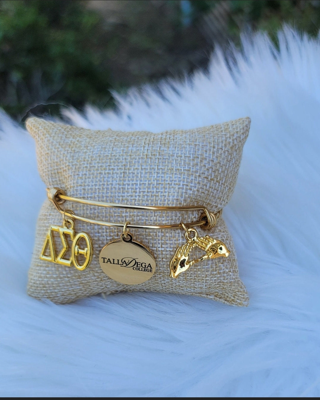 Talladega College Bracelet Available In Gold
