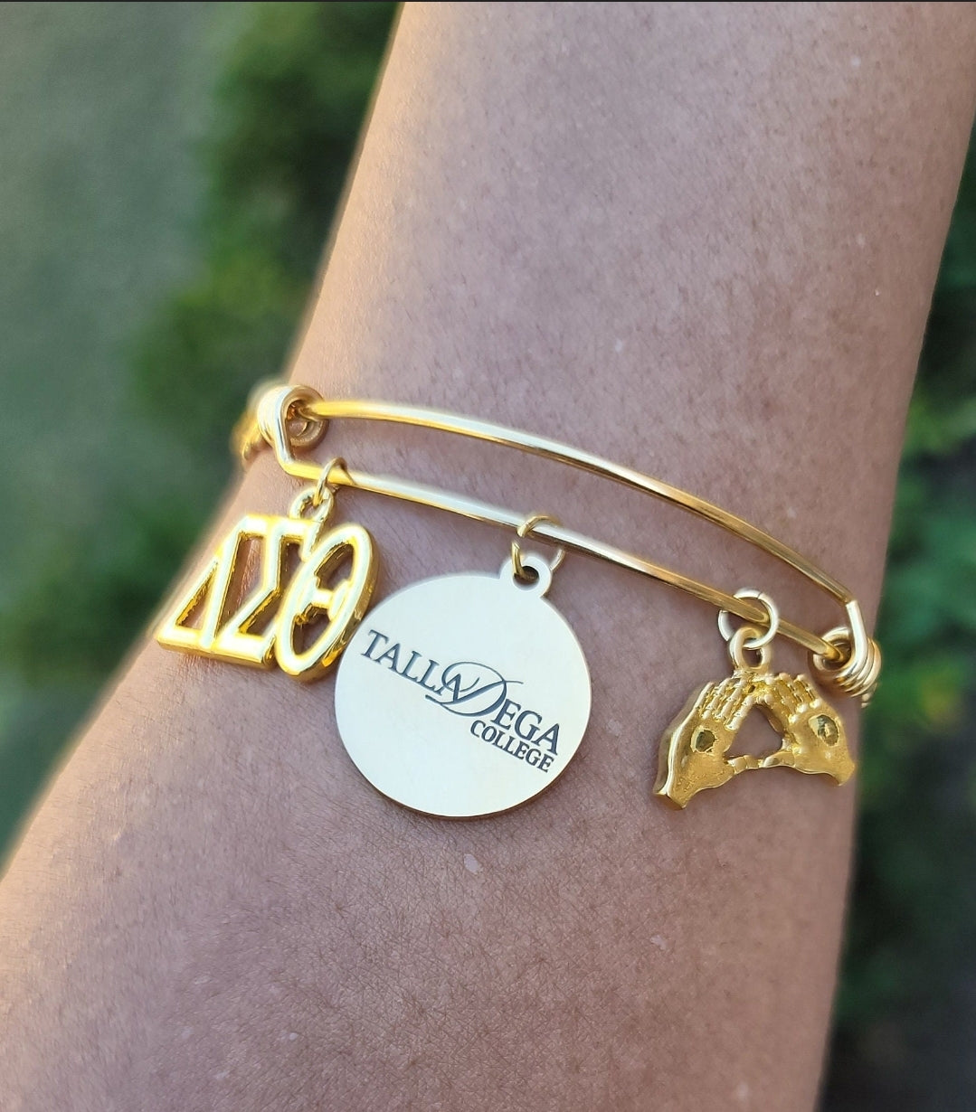 Talladega College Bracelet Available In Gold