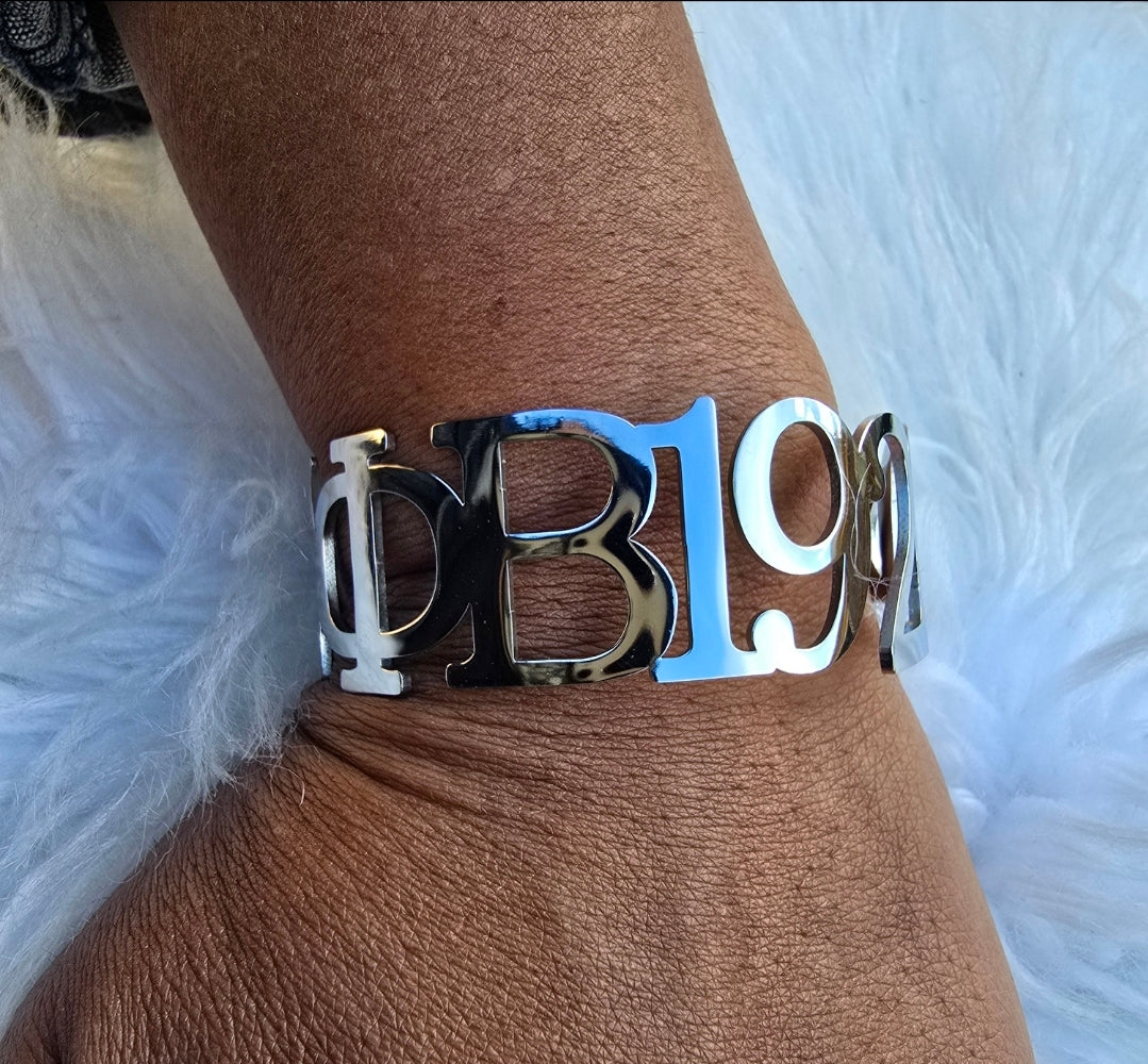 Z Phi B Sorority Cuff Bracelet