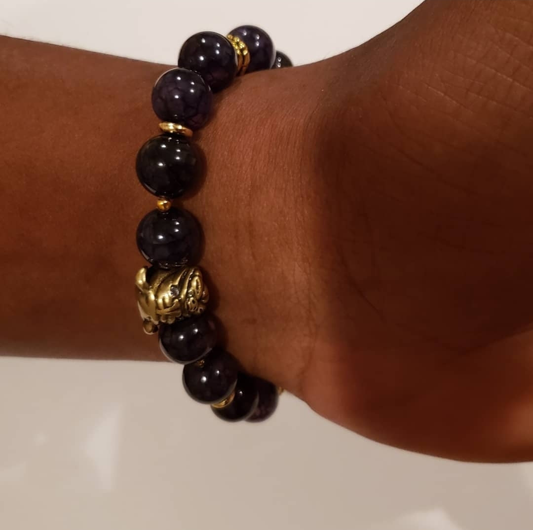 Omega Psi Phi Fraternity Custom Fit Bracelet