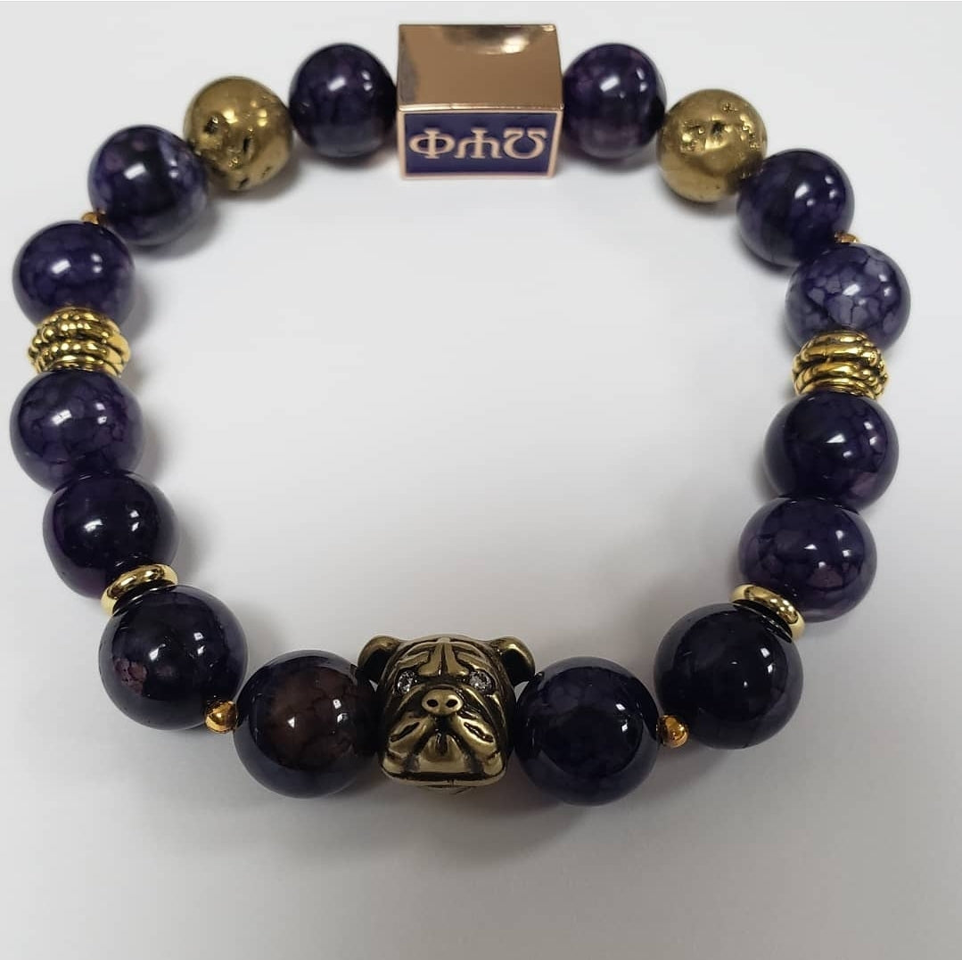 Omega Psi Phi Fraternity Custom Fit Bracelet