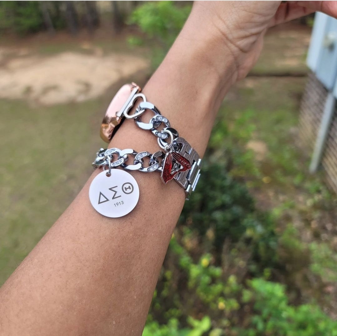 Delta Samsung 20mm Galaxy Bracelet Watch Band (Please message shop with line number if you would like added to design)
