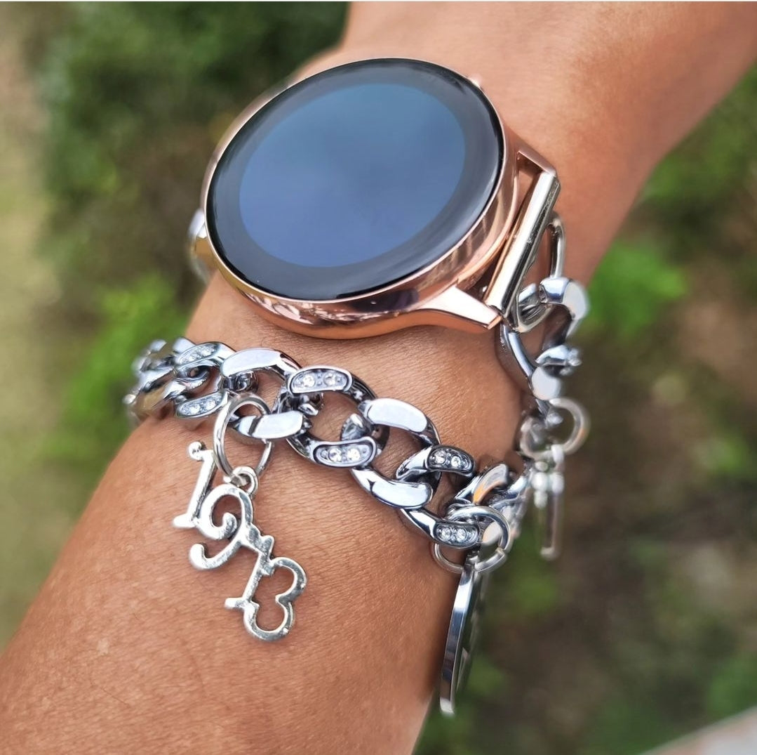 Delta Samsung 20mm Galaxy Bracelet Watch Band (Please message shop with line number if you would like added to design)