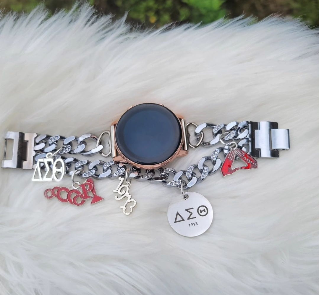 Delta Samsung 20mm Galaxy Bracelet Watch Band (Please message shop with line number if you would like added to design)