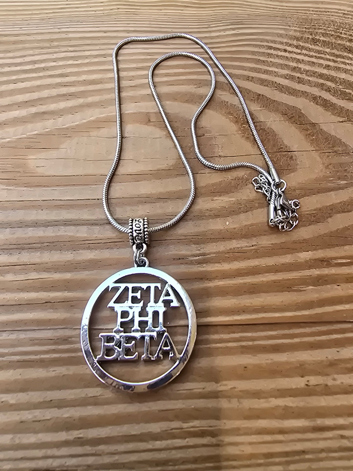 Zeta necklace- Sorority necklace - Z Phi B Jewelry - Zeta Phi Beta gift - HBCU - Divine Nine Sororities