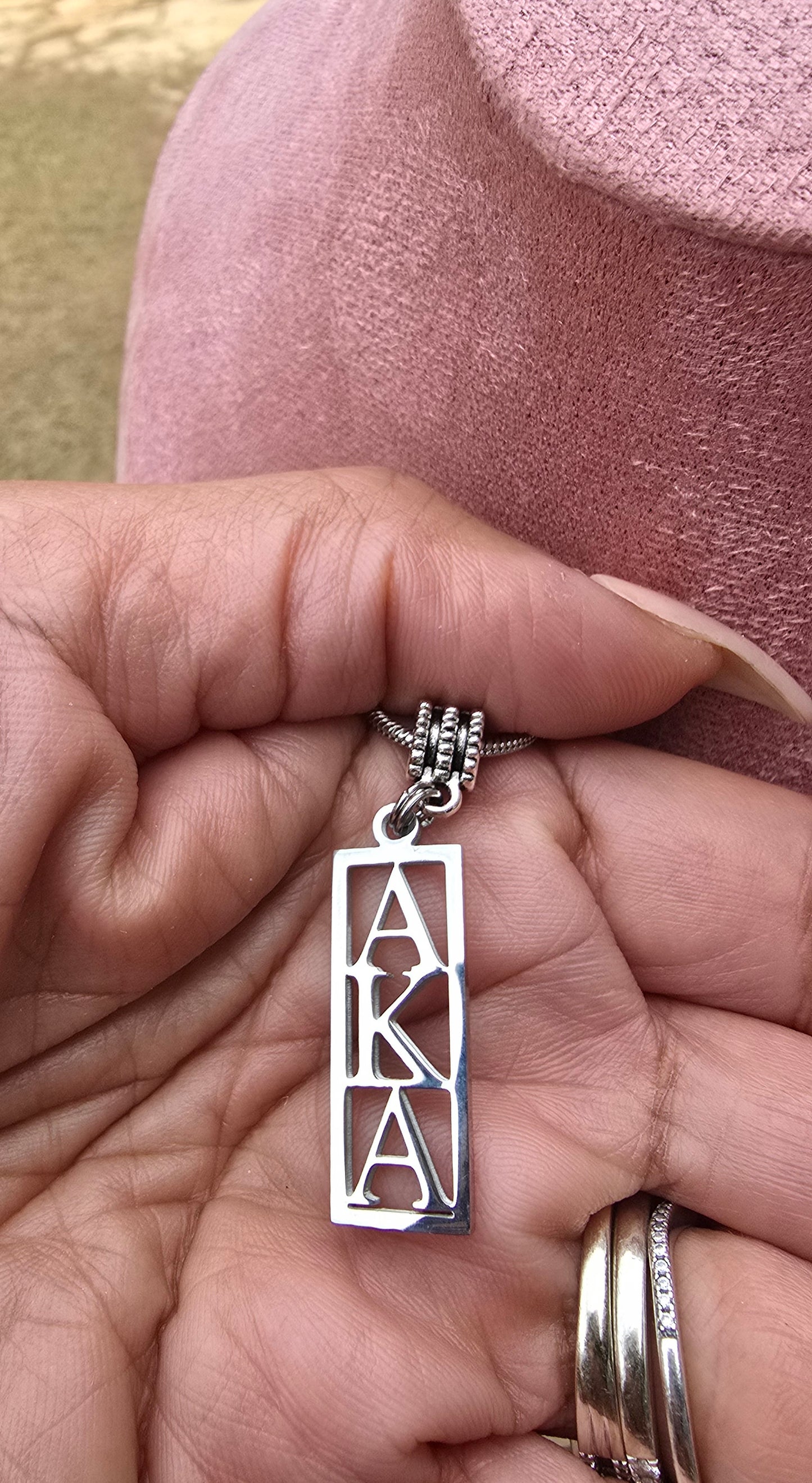 AKA Sorority Necklace - 1908 Necklace - AKA Sorority Jewelry