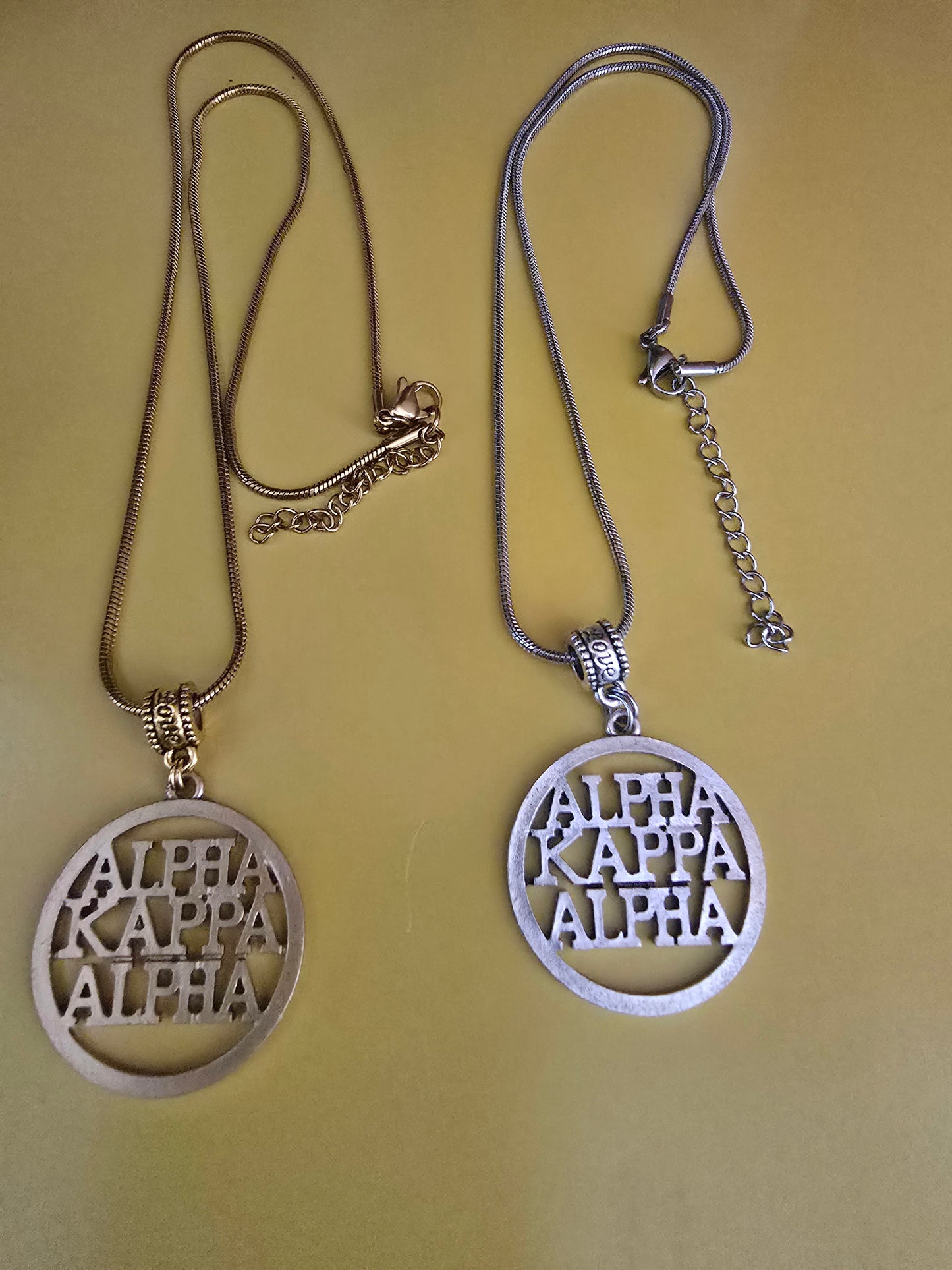 AKA Sorority Necklaces - D9 Inspired Necklaces- Social Club Necklace - HBCU Sorority Necklaces - African American Sorority Necklaces - Sorority Birthday Gifts