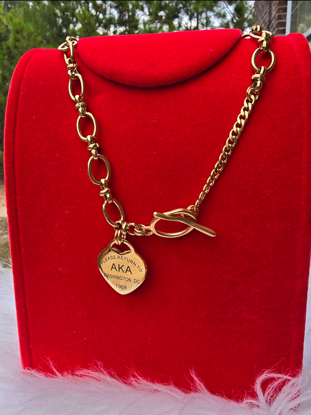 Tiffany Inspired AKA Sorority Necklaces Available In Silver