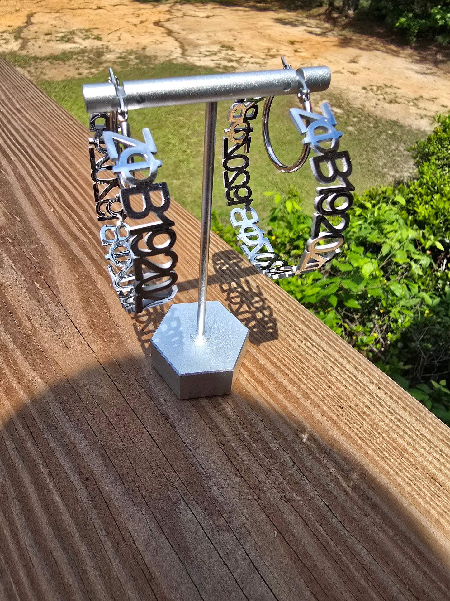 Zeta Phi Beta Greek Letter 1920 Sorority Earrings