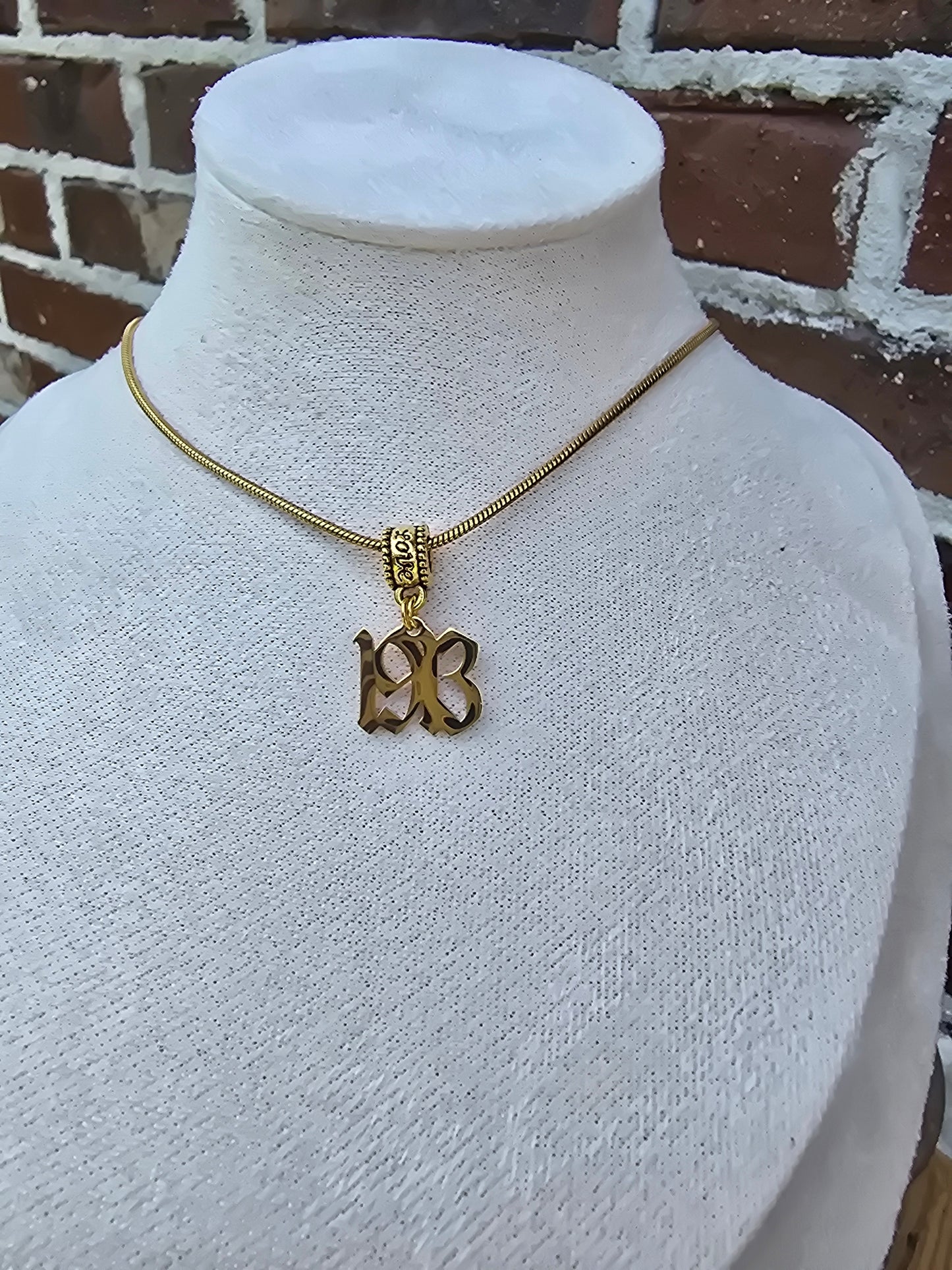 1913 Delta Sigma Theta Sorority Necklaces Available In Gold & Silver
