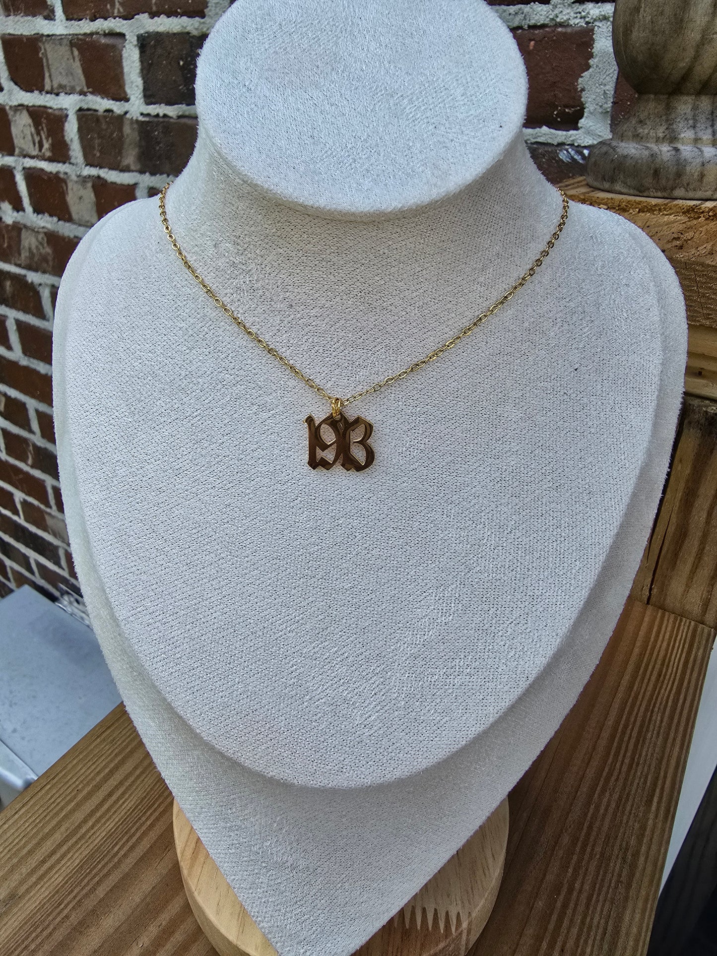 1913 Delta Sigma Theta Sorority Necklaces Available In Gold & Silver