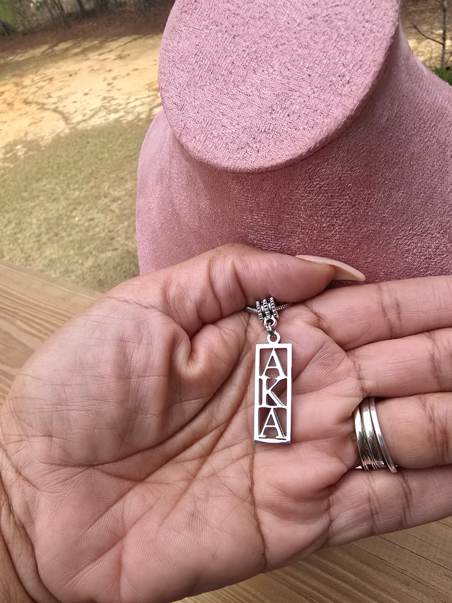 AKA Sorority Necklace - 1908 Necklace - AKA Sorority Jewelry