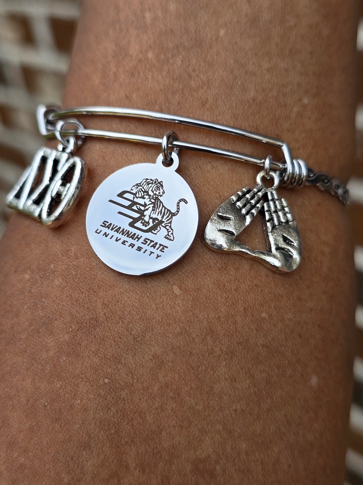 Savannah State University Delta Bracelet - HBCU - Delta Sigma Theta Bracelet - Sorority Bracelet - DST University bracelet -Sorority Jewelry