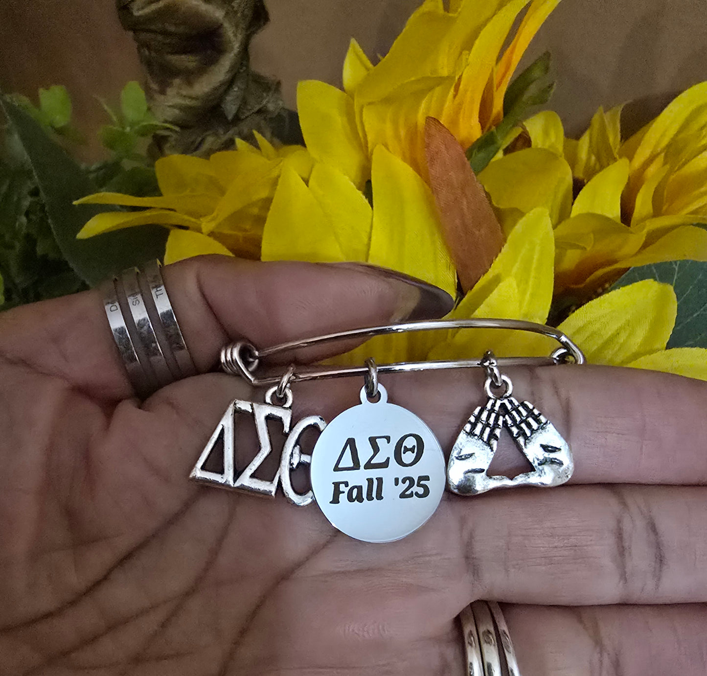 Delta Sigma Theta Fall 2025 Charm Bracelet
