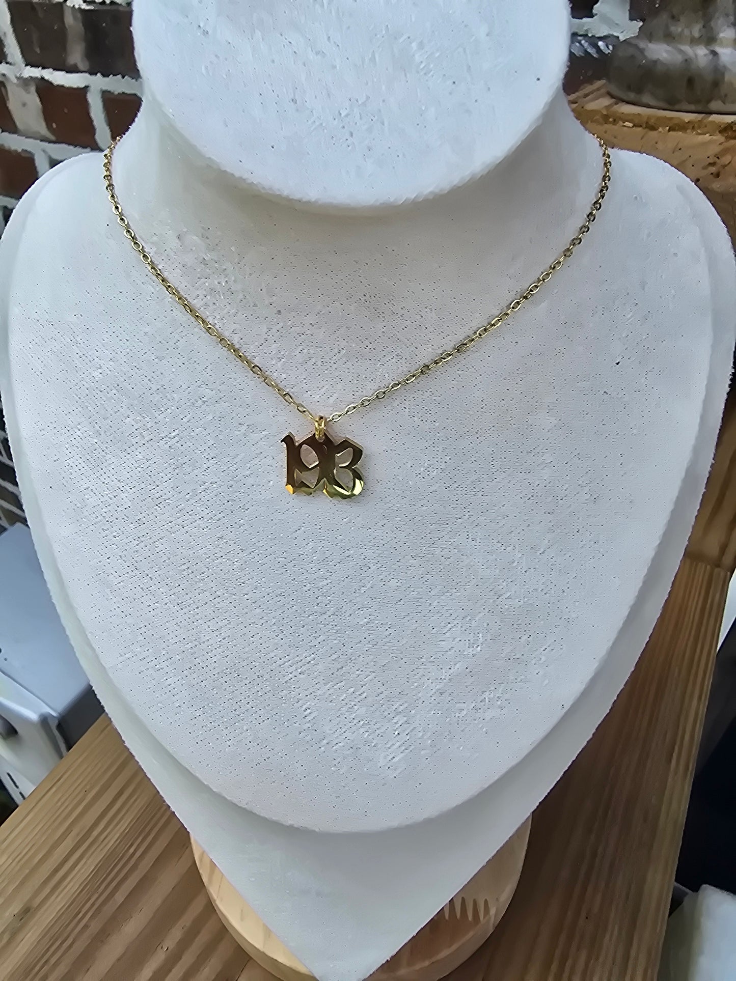 1913 Delta Sigma Theta Sorority Necklaces Available In Gold & Silver