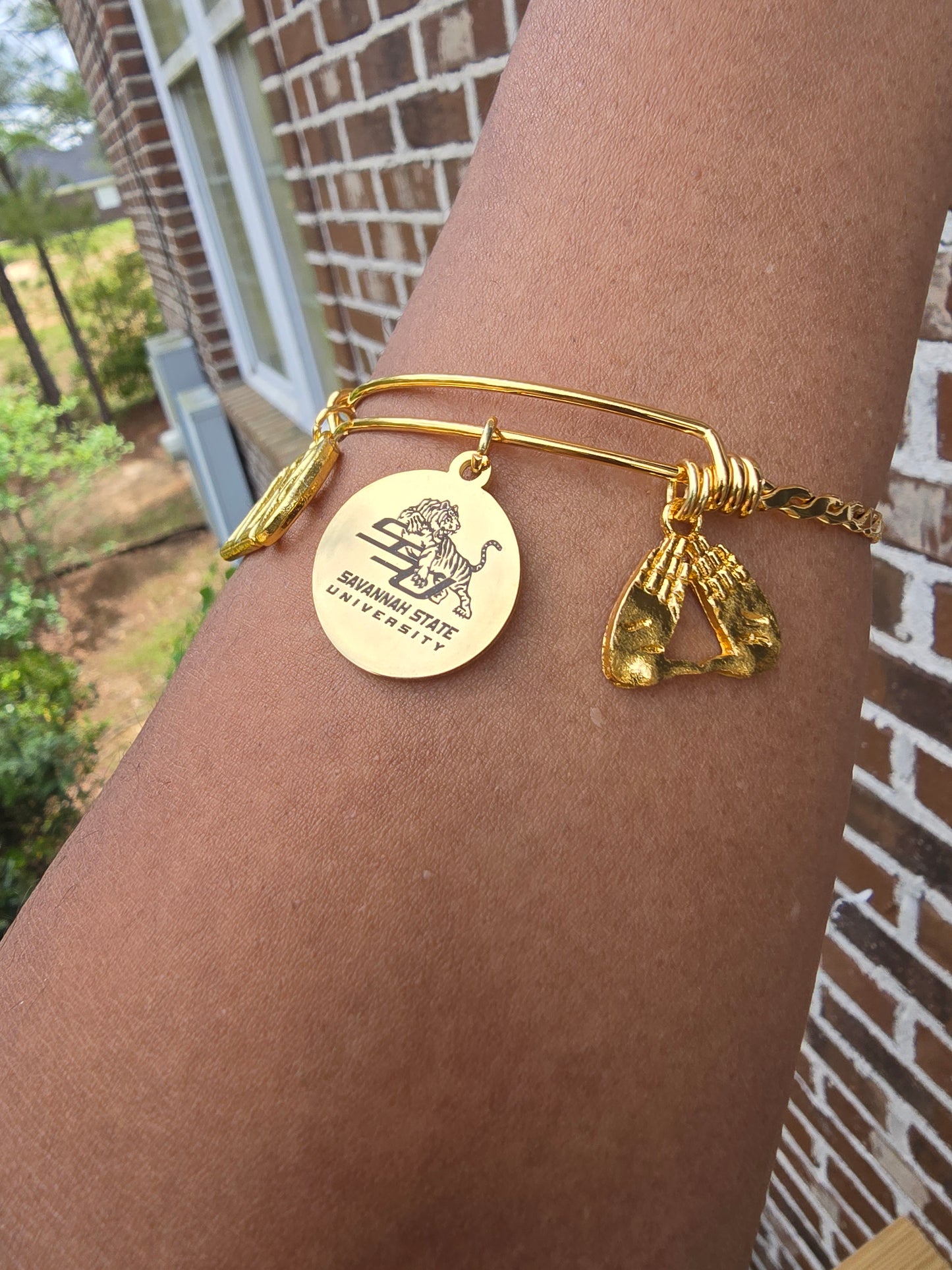 Savannah State University Delta Bracelet - HBCU - Delta Sigma Theta Bracelet - Sorority Bracelet - DST University bracelet -Sorority Jewelry