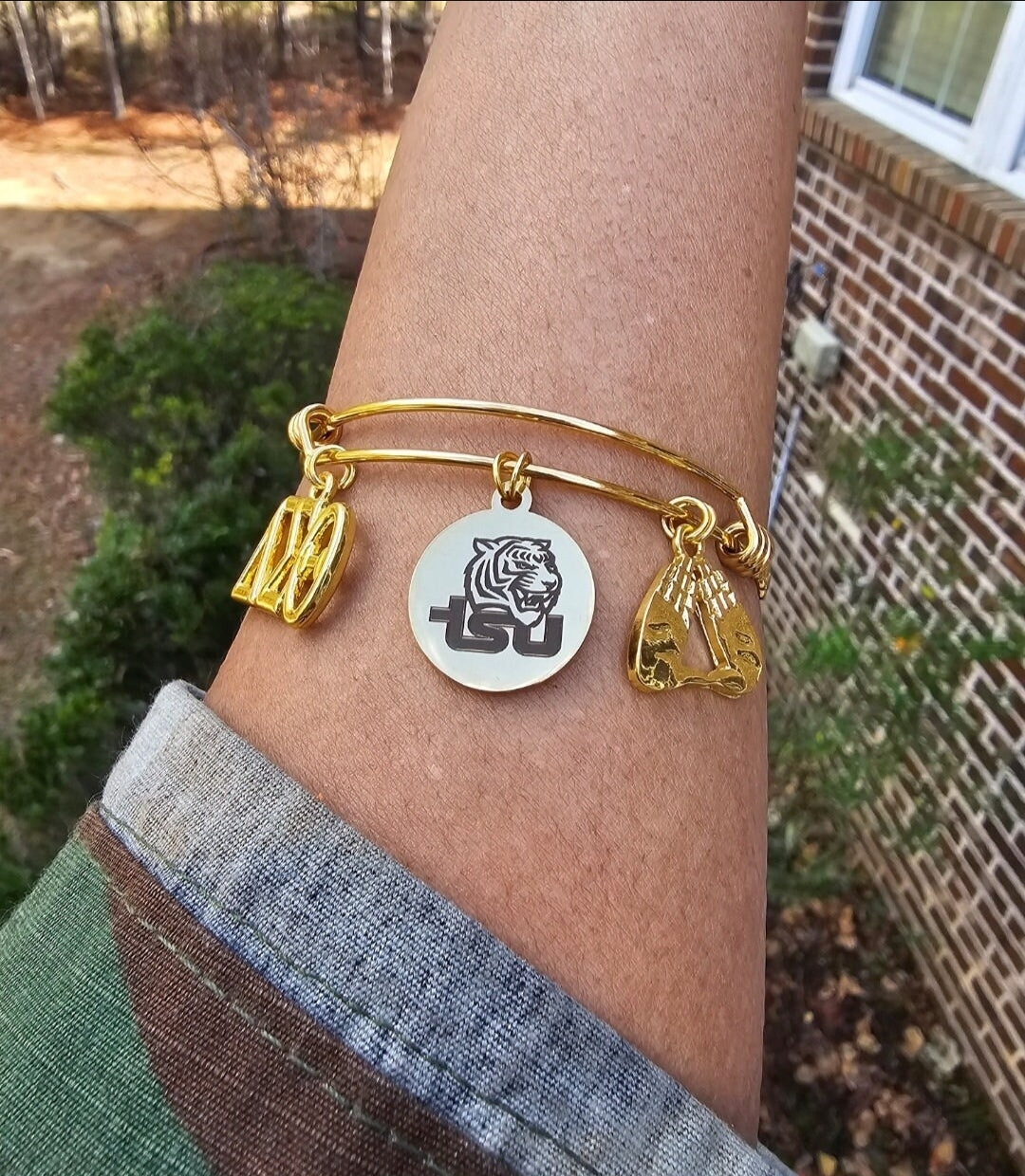 Delta Bracelet - HBCU - Delta Sigma Theta Bracelet - Sorority Bracelet - DST - Tennesee State University - Sorority Jewelry - TSU