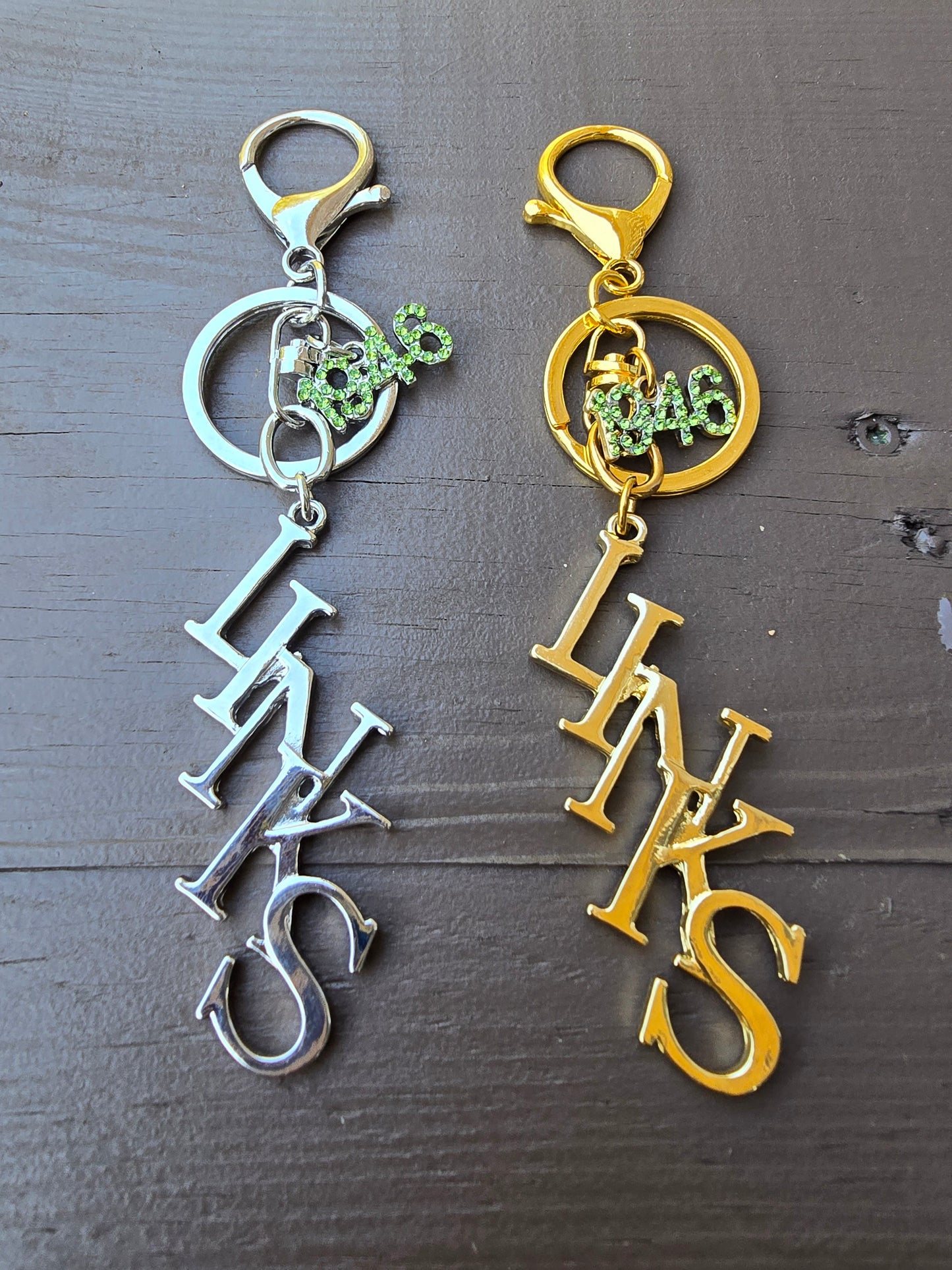 Links Handbag Charm/Key Ring - Links Purse Charm - Social Organization Charm/Key Ring - The Links Purse Charm/Key Ring - 1946 Purse Charm/ Key Ring