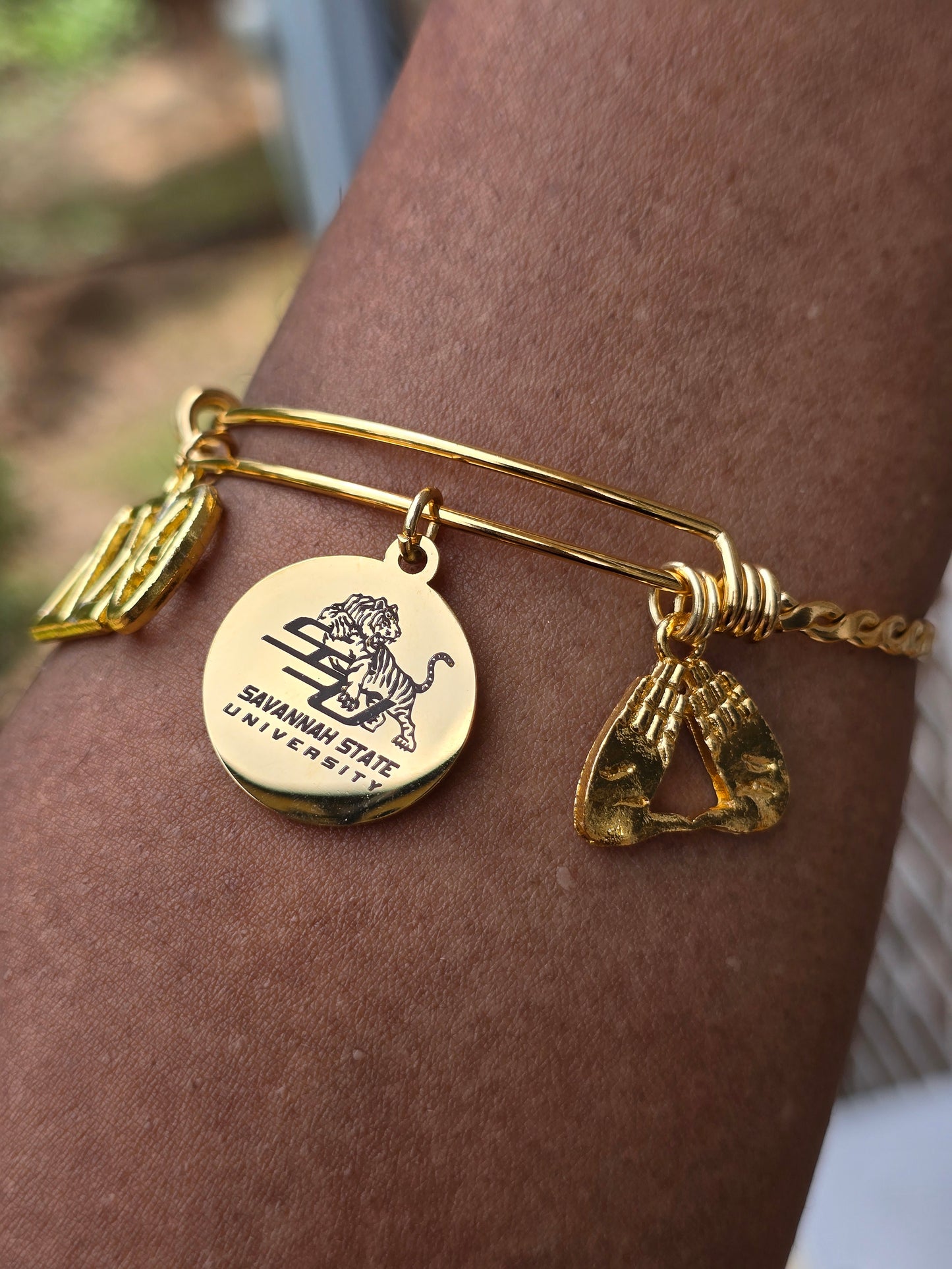 Savannah State University Delta Bracelet - HBCU - Delta Sigma Theta Bracelet - Sorority Bracelet - DST University bracelet -Sorority Jewelry