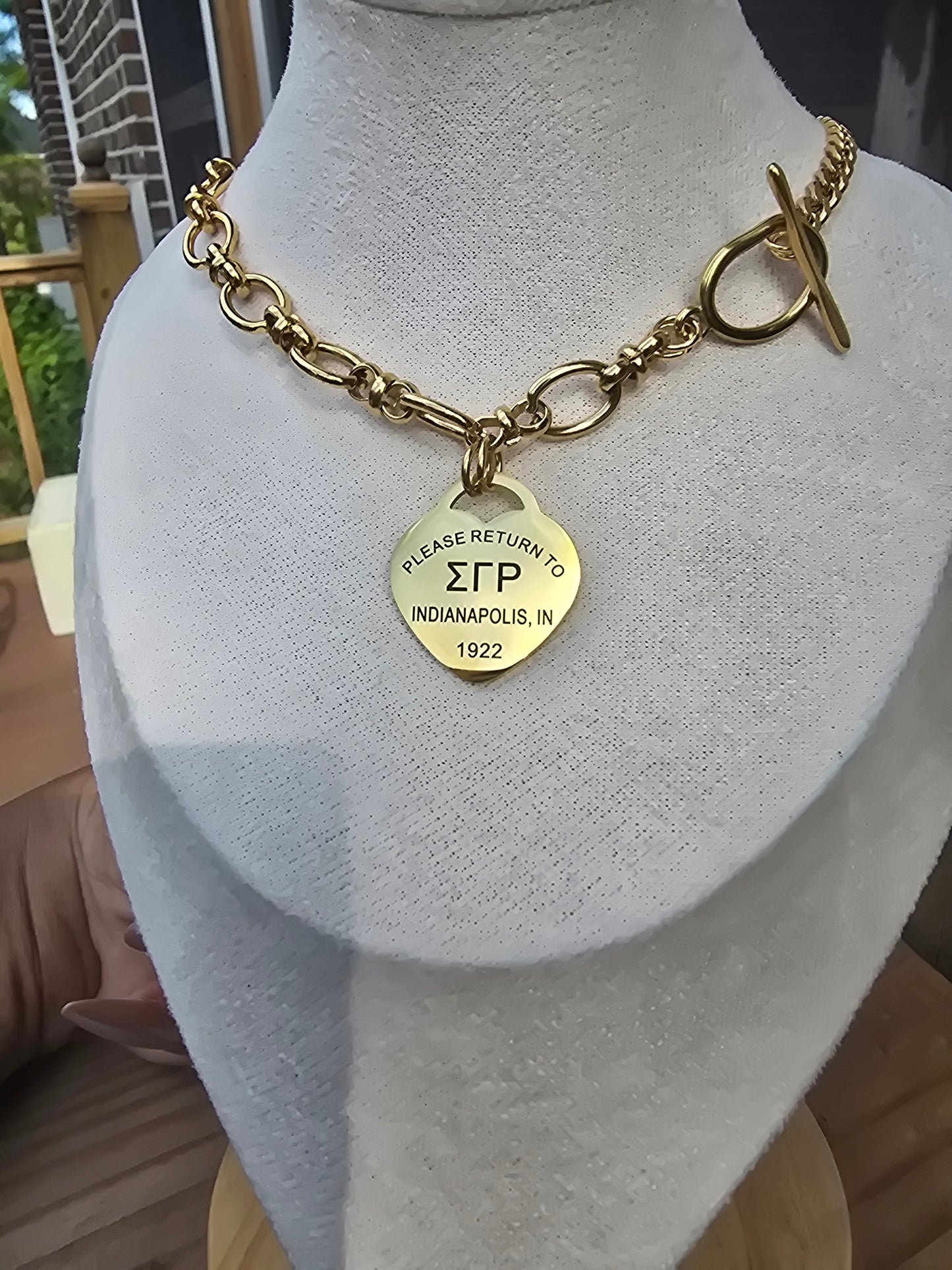 Tiffany Inspired Sigma Gamma Rho Sorority Necklaces Available In Silver