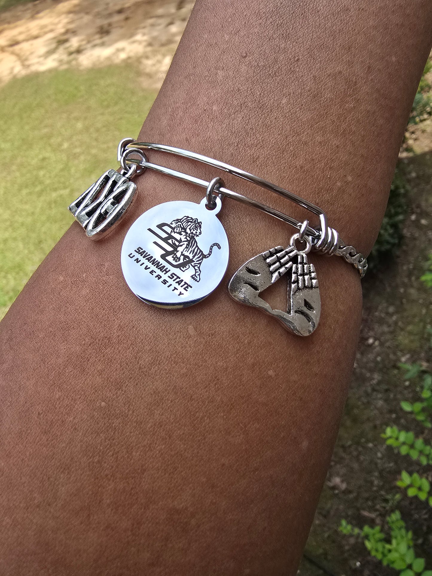 Savannah State University Delta Bracelet - HBCU - Delta Sigma Theta Bracelet - Sorority Bracelet - DST University bracelet -Sorority Jewelry