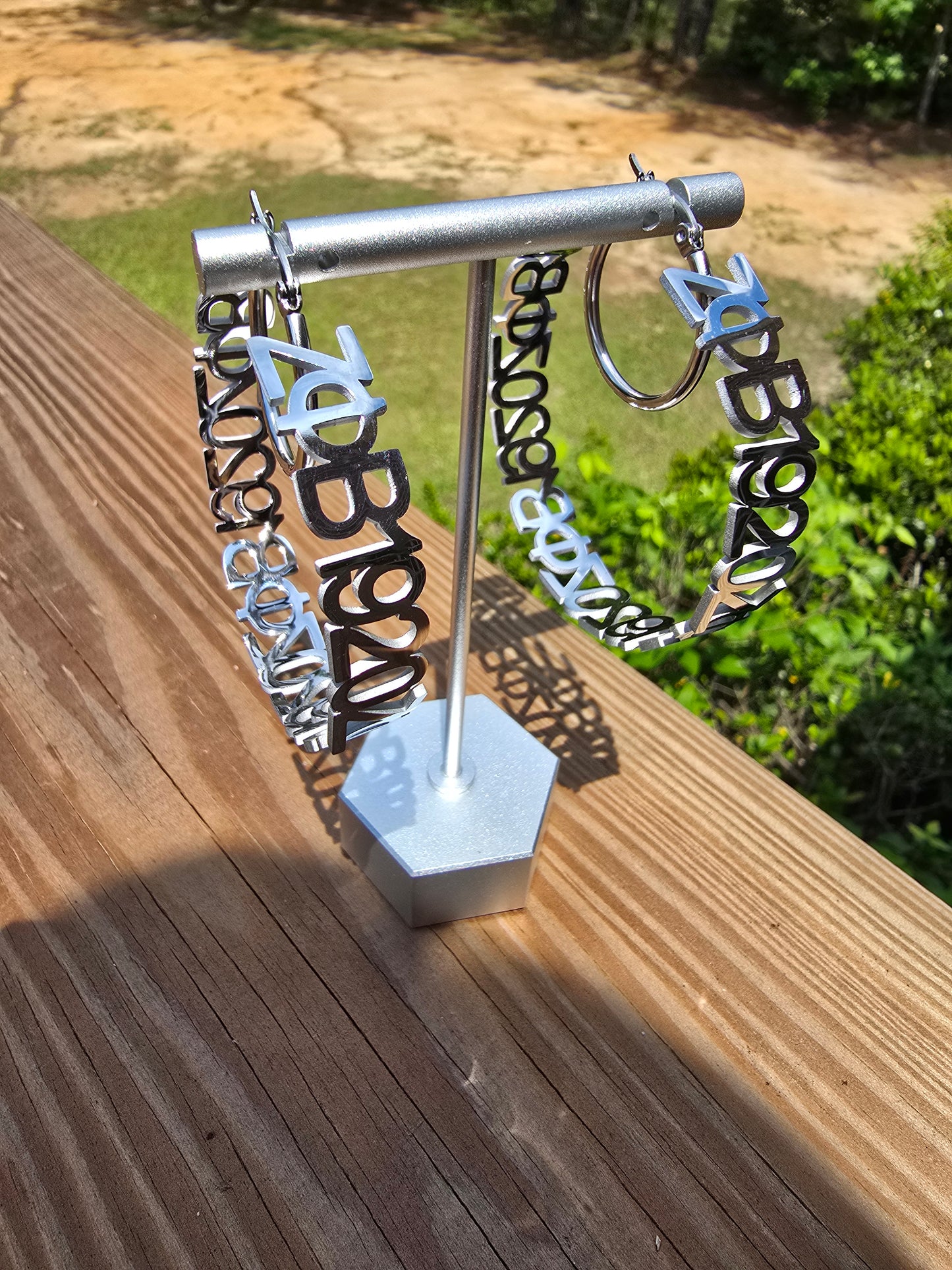 Zeta Phi Beta Greek Letter 1920 Sorority Earrings