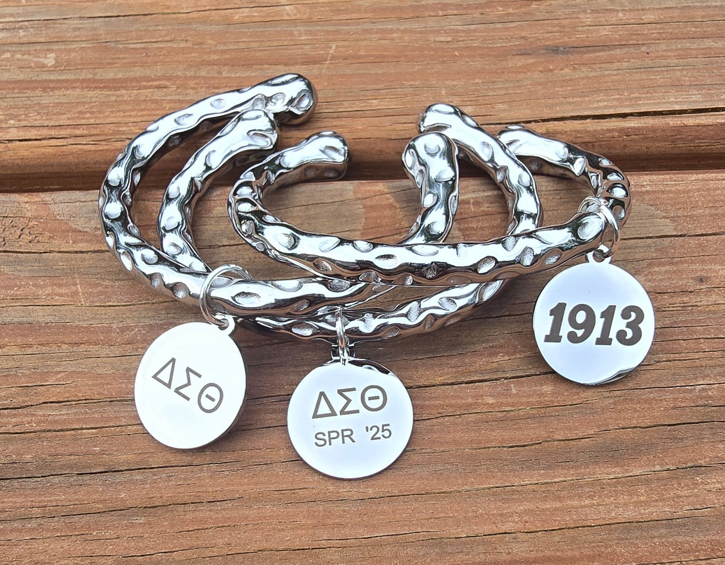 Delta Sigma Theta Bracelet - 1913 Bracelet - Greek Letter Bracelet - SPR '25 Bracelet- SPR '24 Bracelet